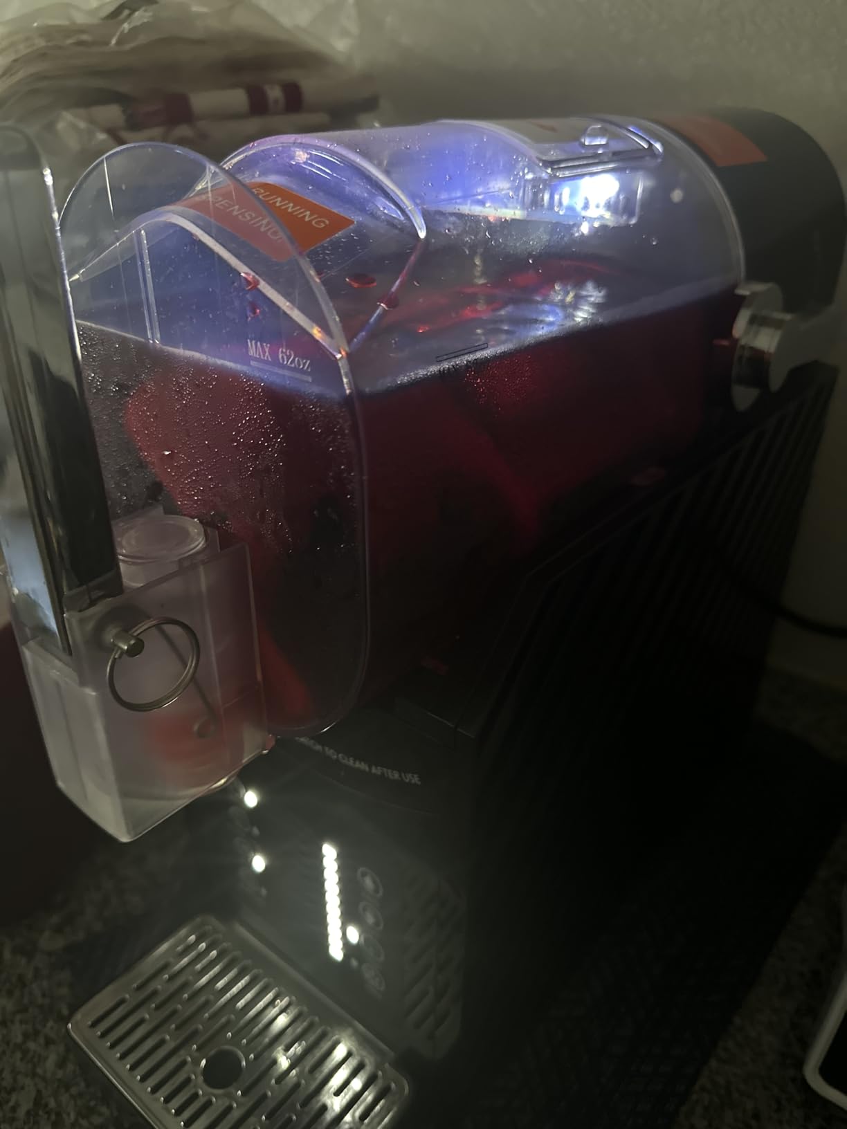 Erivess 88oz Slushie Machine for Home - No Ice Needed Slushy Maker with Self-Cleaning, Professional Frozen Drink Maker, Ice Cream & Smoothie Machine for Frozen Margaritas, Frappés, Cocktails customer photo 1