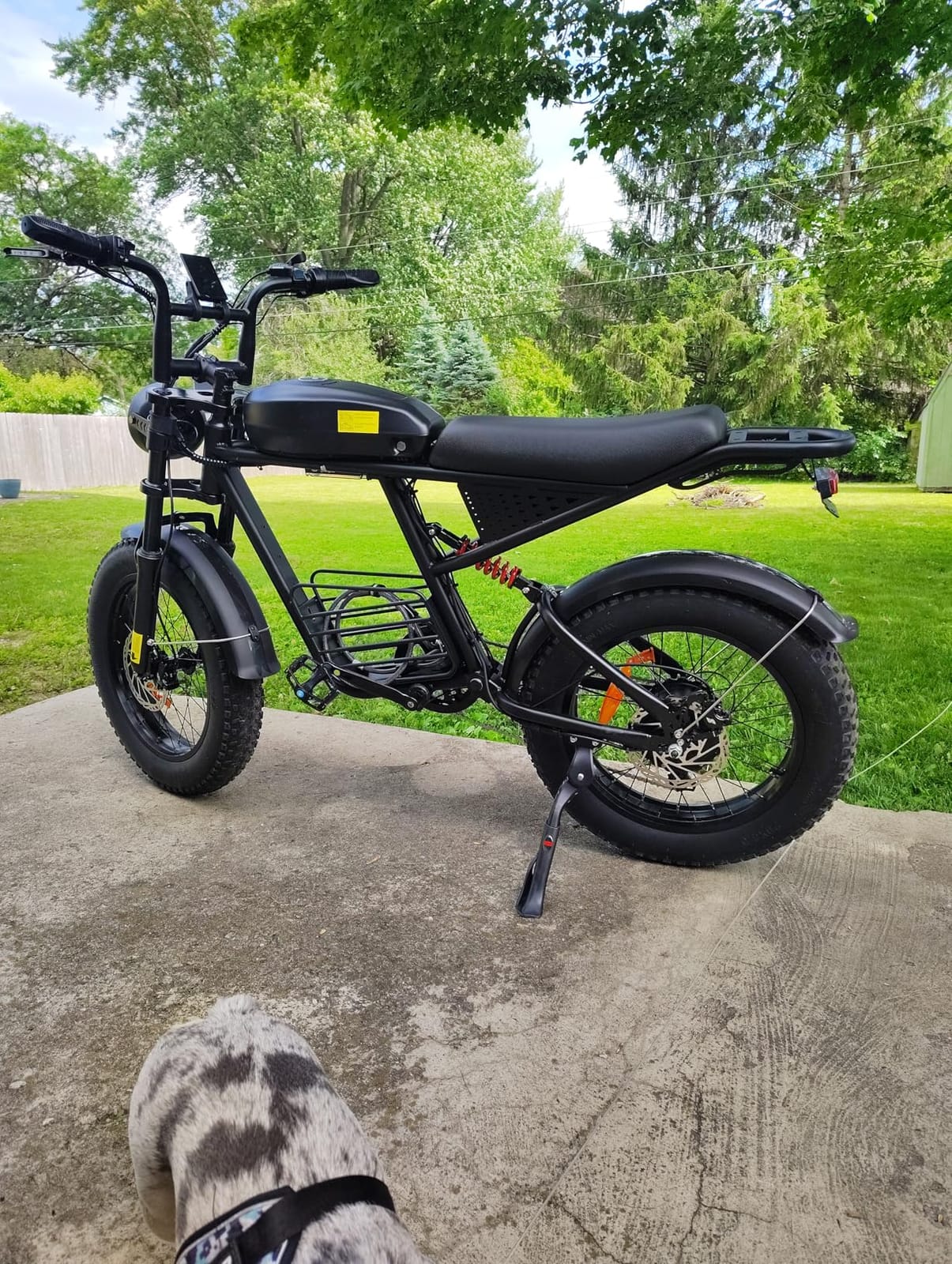 20 Inch Adult Electric Bike, 1500W/3000W Peak Motor 30-38MPH Max 50-90 Mile 15.6/18.9Ah/35Ah Battery, Motorcycle Type ebike customer photo 1