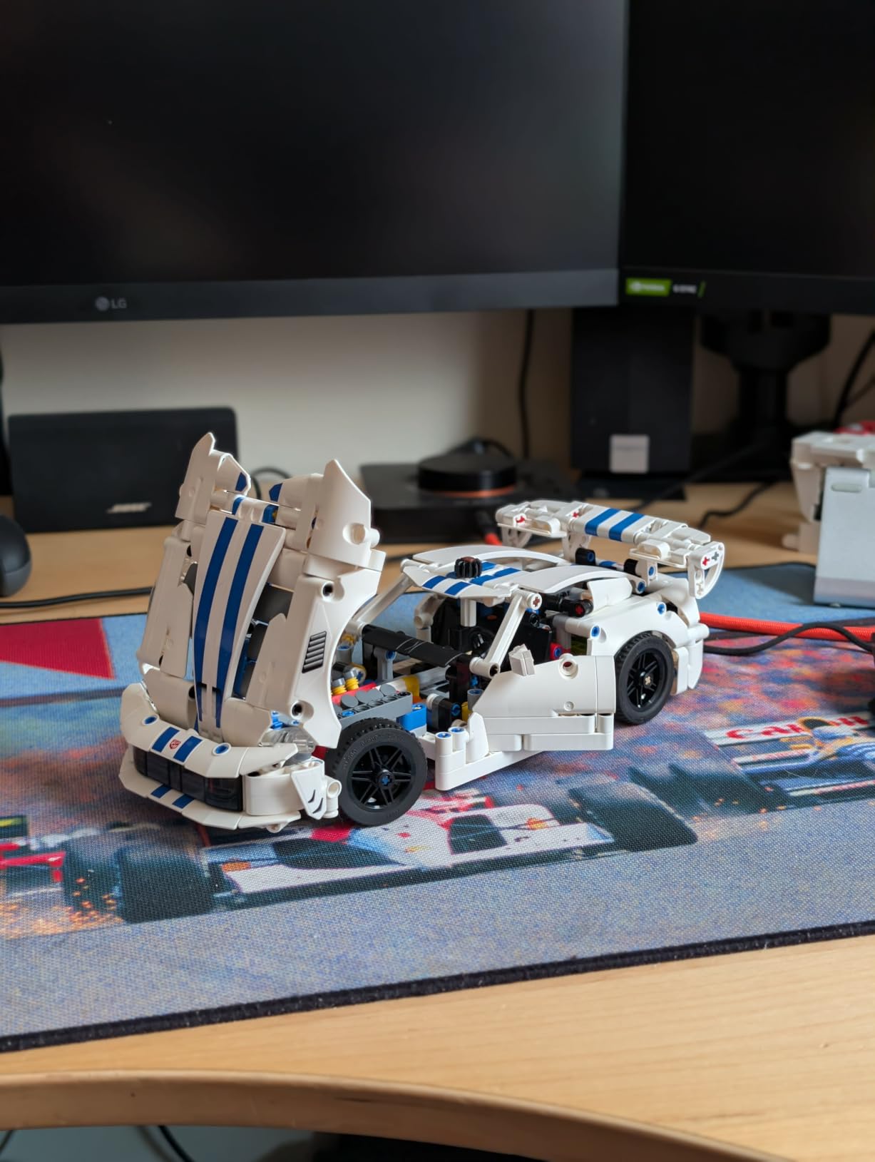 Technic Dodge Viper GTS-R Sports Car 42234 | Building Toys for Boys & Girls, Ages 10+, Toy Car for Display for Bedroom or Book Shelf, 805 pieces, Gifts for Kids customer photo 1