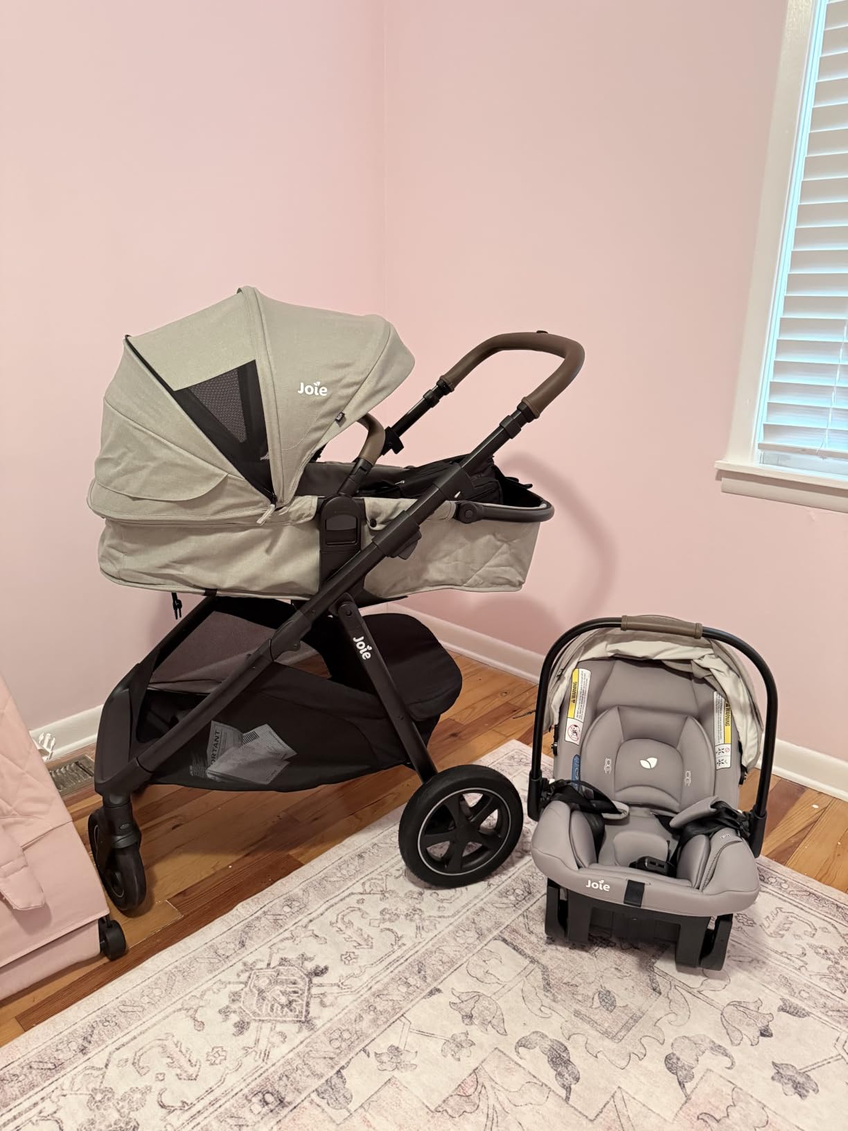 Joie Baby Ginger DLX 4-in-1 Stroller & Mint Latch Car Seat Travel System customer photo 1
