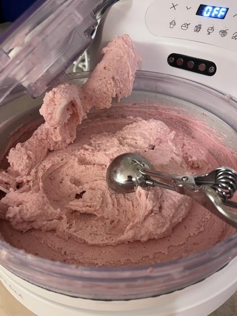 Instant Pot InstantChill Ice Cream Maker with Built-In Compressor, No Pre-Freezing, Real Ice Cream in Minutes, Gelato, Sorbet, Rolled, Non-Dairy, Mix-Ins, Easy Clean Up, Quiet, Makes Up to 2 Pints customer photo 1