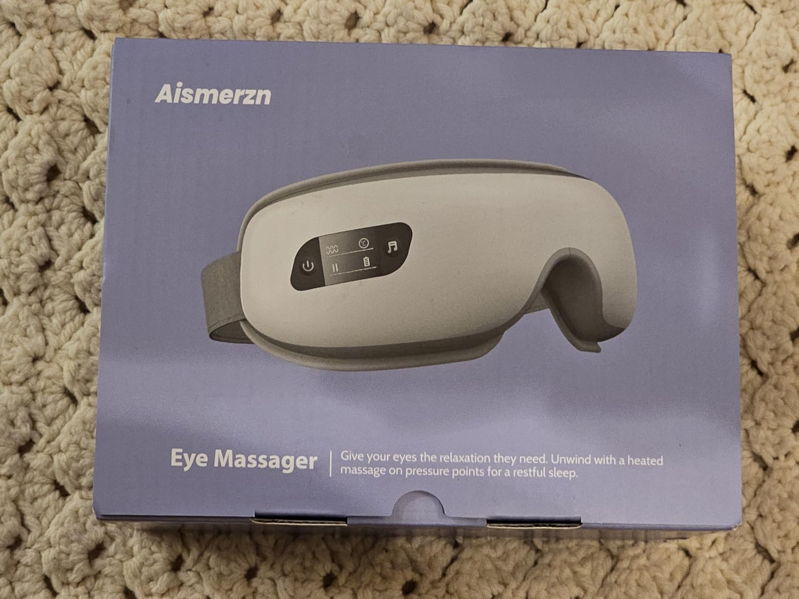 Eye Massager with Heat and Cooling - Heated Eye Mask for Migraines, Improve Sleep & Headache Relief, Fathers Day Birthday Gifts for Men Women Her Him customer photo 1