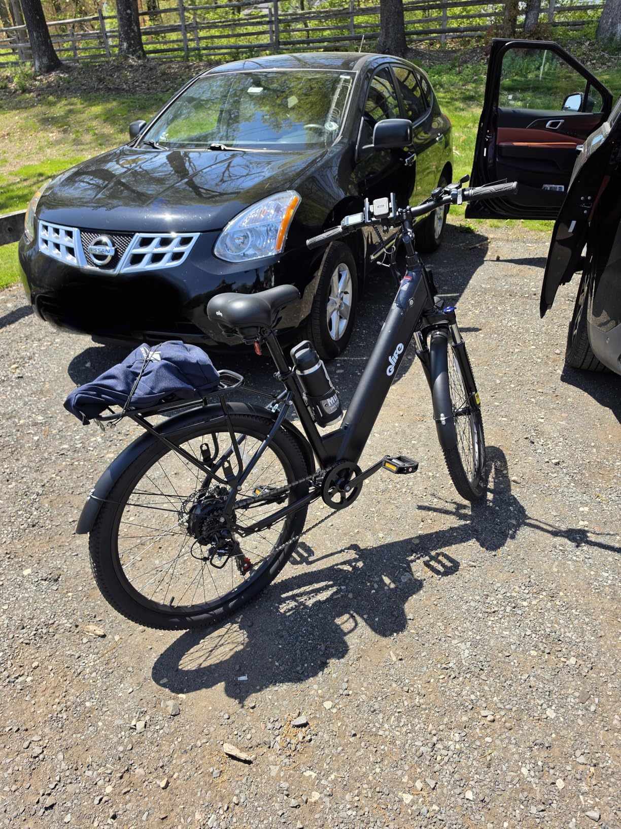 Qlife Cityone Electric Bike for Adults & Teens, Step-Through Commuter Ebike, 1000W Peak Motor, 55-Mile Range, 48V Removable Battery, 26-Inch City Tires, 7-Speed, Up to 20+ MPH customer photo 2