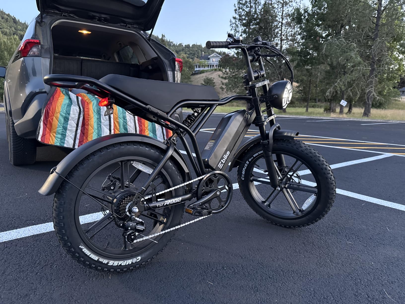 TST Electric Bike for Adults with 48V 15Ah Removable Battery, 1500W Peak Motor 60 Miles Ebike, 20