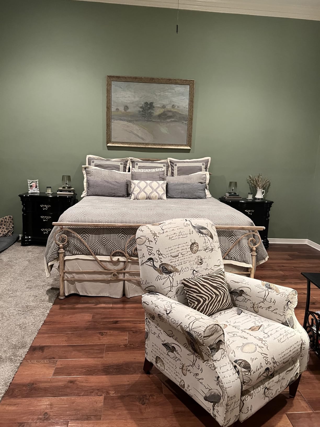 Madison Park Signature Queen Comforter Set Removable Duvet Insert Ivory 8PC | Luxury Jacquard Comforter, Oversized Overfilled Bedding, Hand-Guided Embroidered Texture Accents, All Season Bed Set customer photo 2