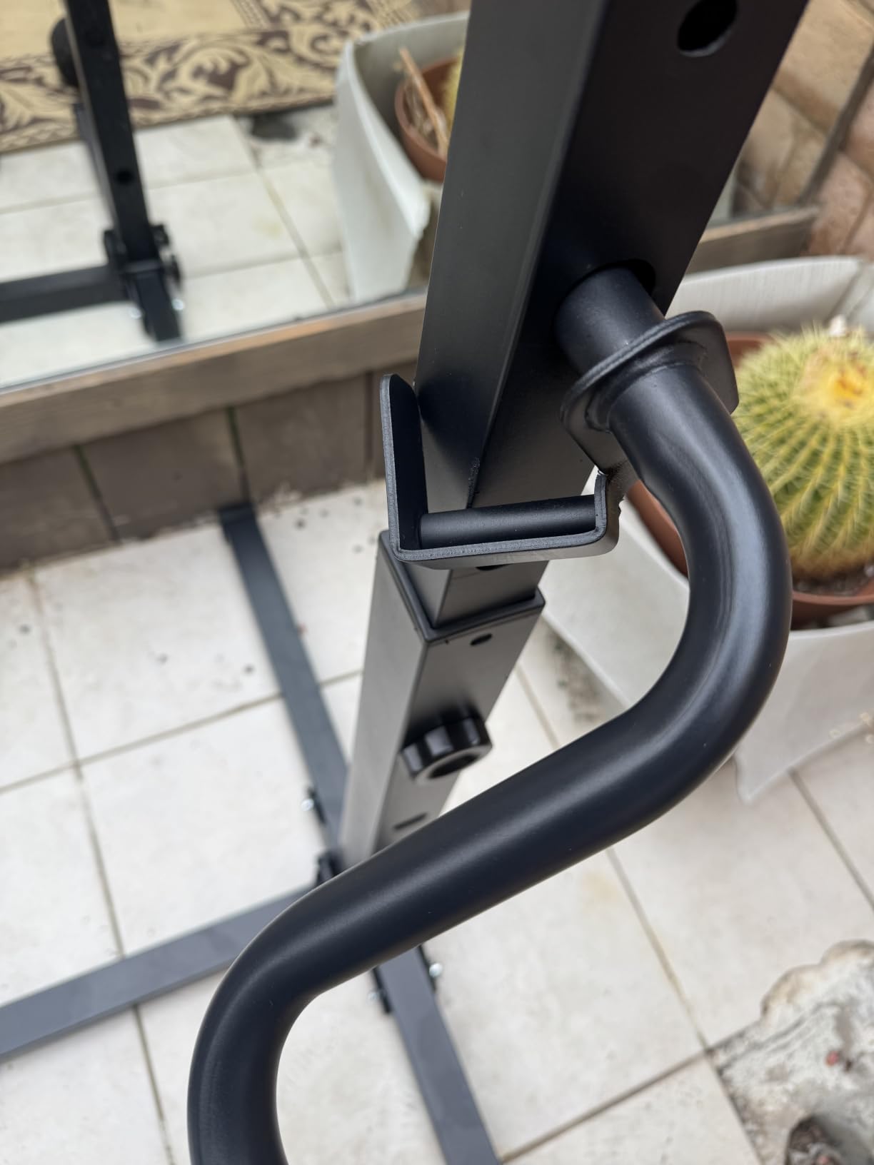 JOROTO Foldable Pull Up Dip Station, Pull Up Bar Free Standing for Home Gym, 450LBS Stable Power Tower, Adjustable Height Multifunction Pull Up Stand, Strength Training Equipment for Men Women customer photo 2