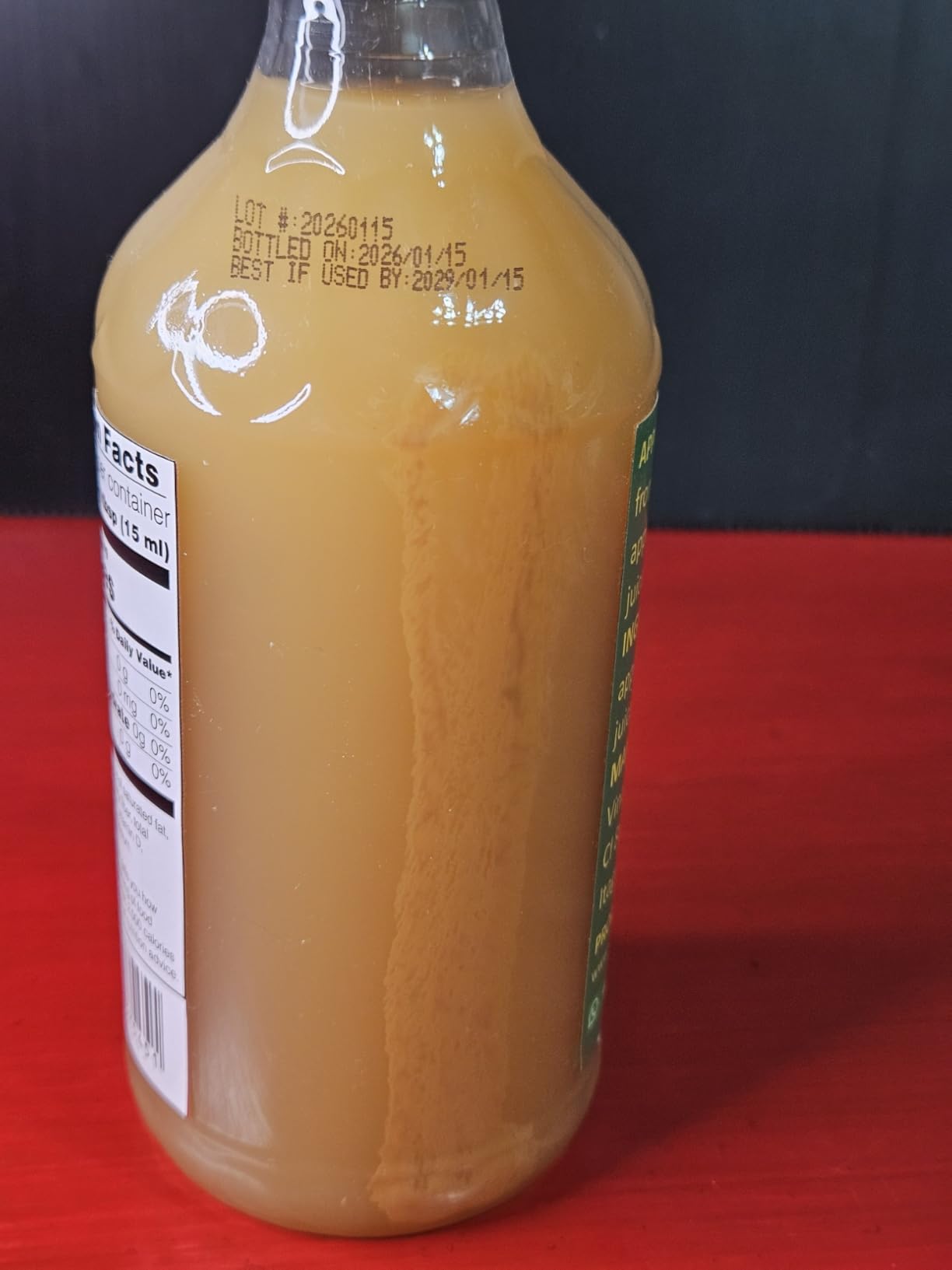 CVM Tirso Raw Apple Cider Vinegar with Mother | Raw & Unfiltered, Crafted from Apple Pulp & Juice, Robust Tangy Taste Ideal for Cooking, Salads, Dressings & Wellness, 500 ml customer photo 1