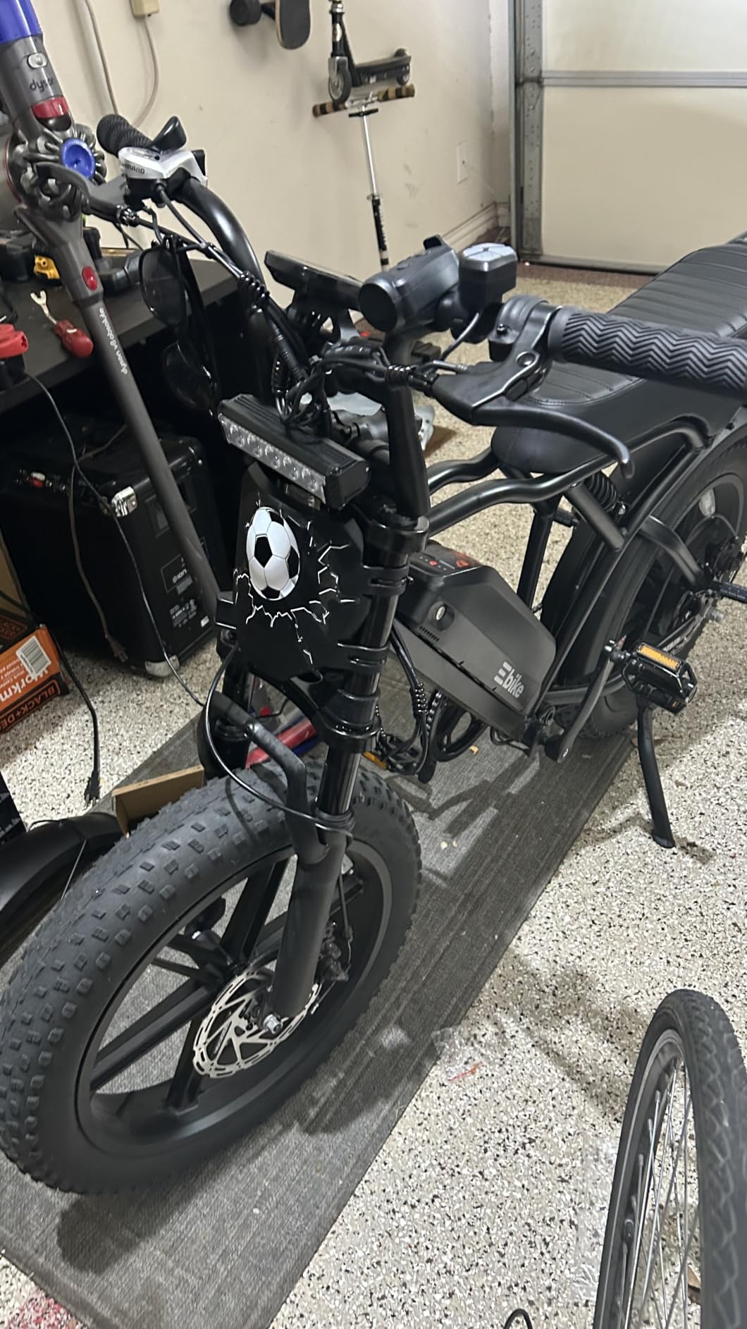 TST Electric Bike for Adults, 48V 15Ah Battery for Urban Cycling, Fat Tire | 1500W Peak Motor, Dual Suspension, 7-speed Gears, 3 Working Modes, Suitable for Commuters and Beginner Cyclists, Powerful customer photo 2