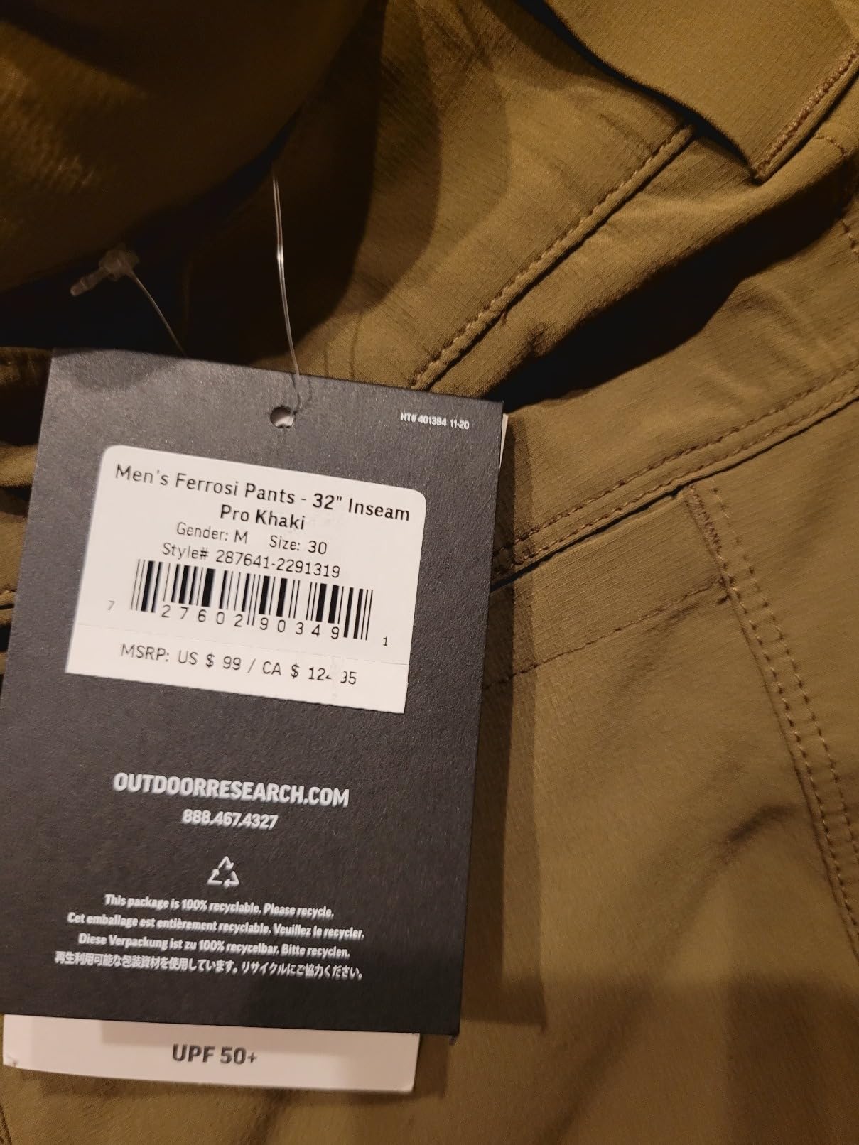 Outdoor Research Men's Ferrosi Pants - 32