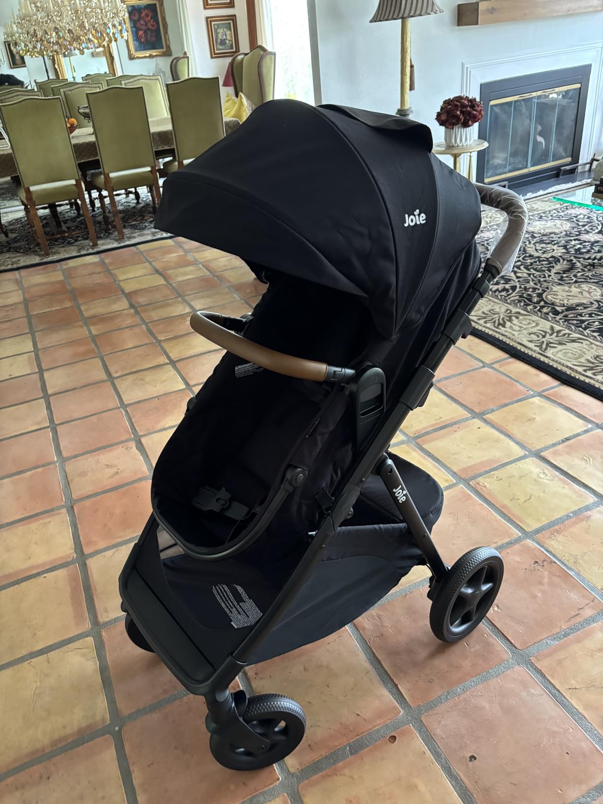 Joie Baby Ginger 4-in-1 Convertible Pramette Stroller, All-Terrain Wheels | Height Adjustable Seat, All-Wheel Suspension, Extra Storage. For Newborns and Toddlers customer photo 2