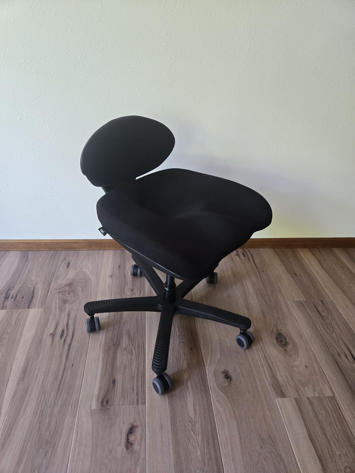 Vari Balance Stool - Ergonomic Desk Chair - Black/Cool Grey customer photo 2