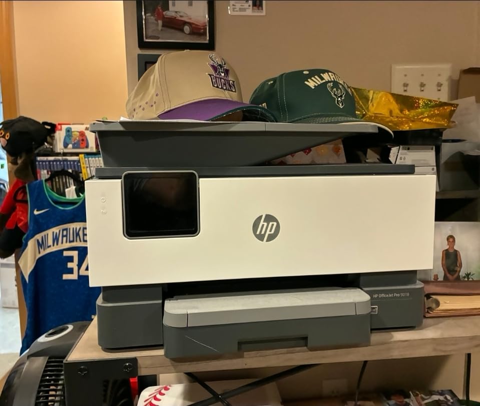 HP OfficeJet Pro 9125 Wireless All-in-One Color Inkjet Printer, Print, Scan, Copy, Fax, ADF, Duplex Print/scan, Best-for-Office, 3 Month Trial of Instant Ink Included, AI-Capable (C2VZ0A) customer photo 1