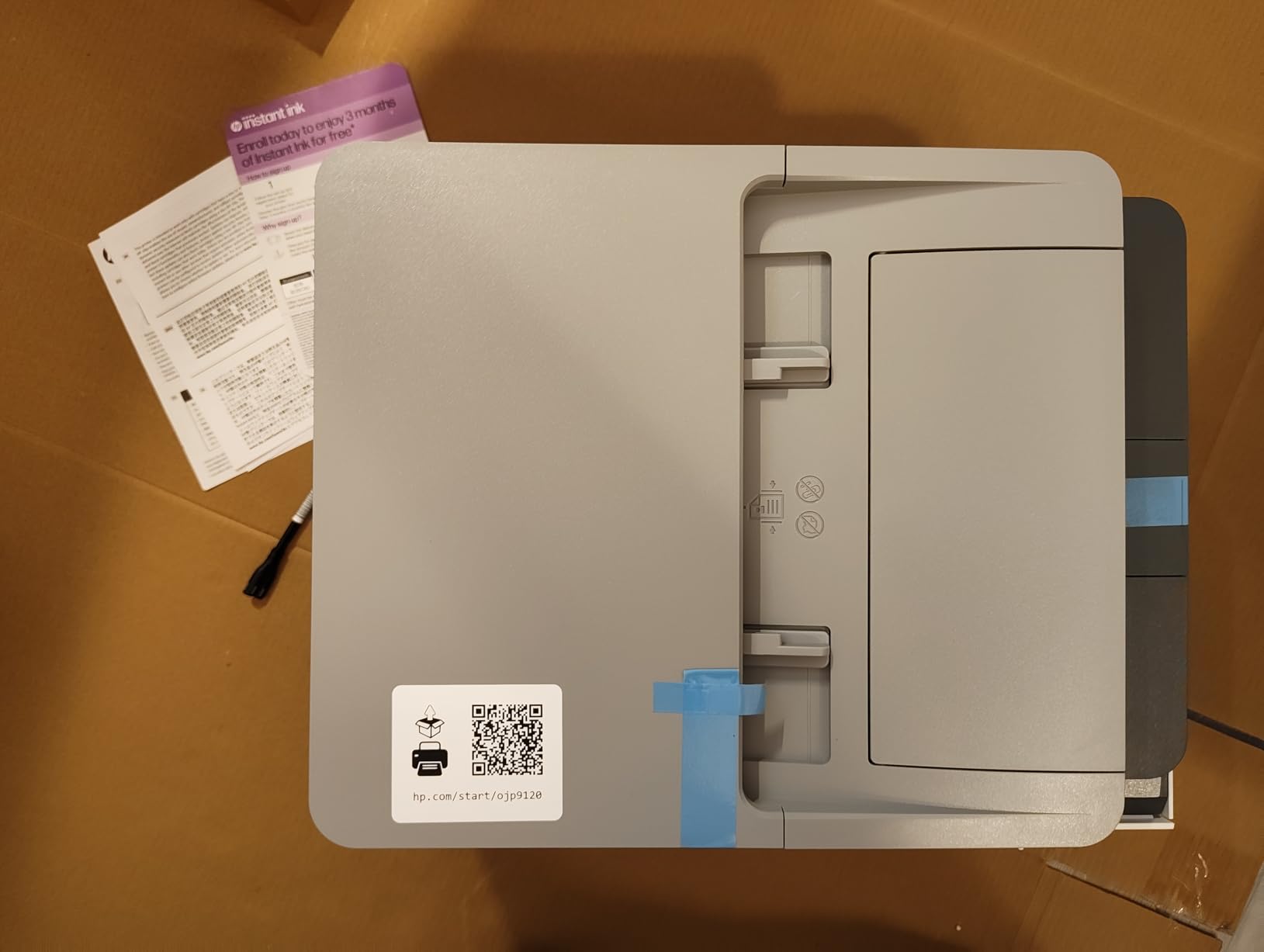 HP OfficeJet Pro 9125 Wireless All-in-One Color Inkjet Printer, Print, Scan, Copy, Fax, ADF, Duplex Print/scan, Best-for-Office, 3 Month Trial of Instant Ink Included, AI-Capable (C2VZ0A) customer photo 2