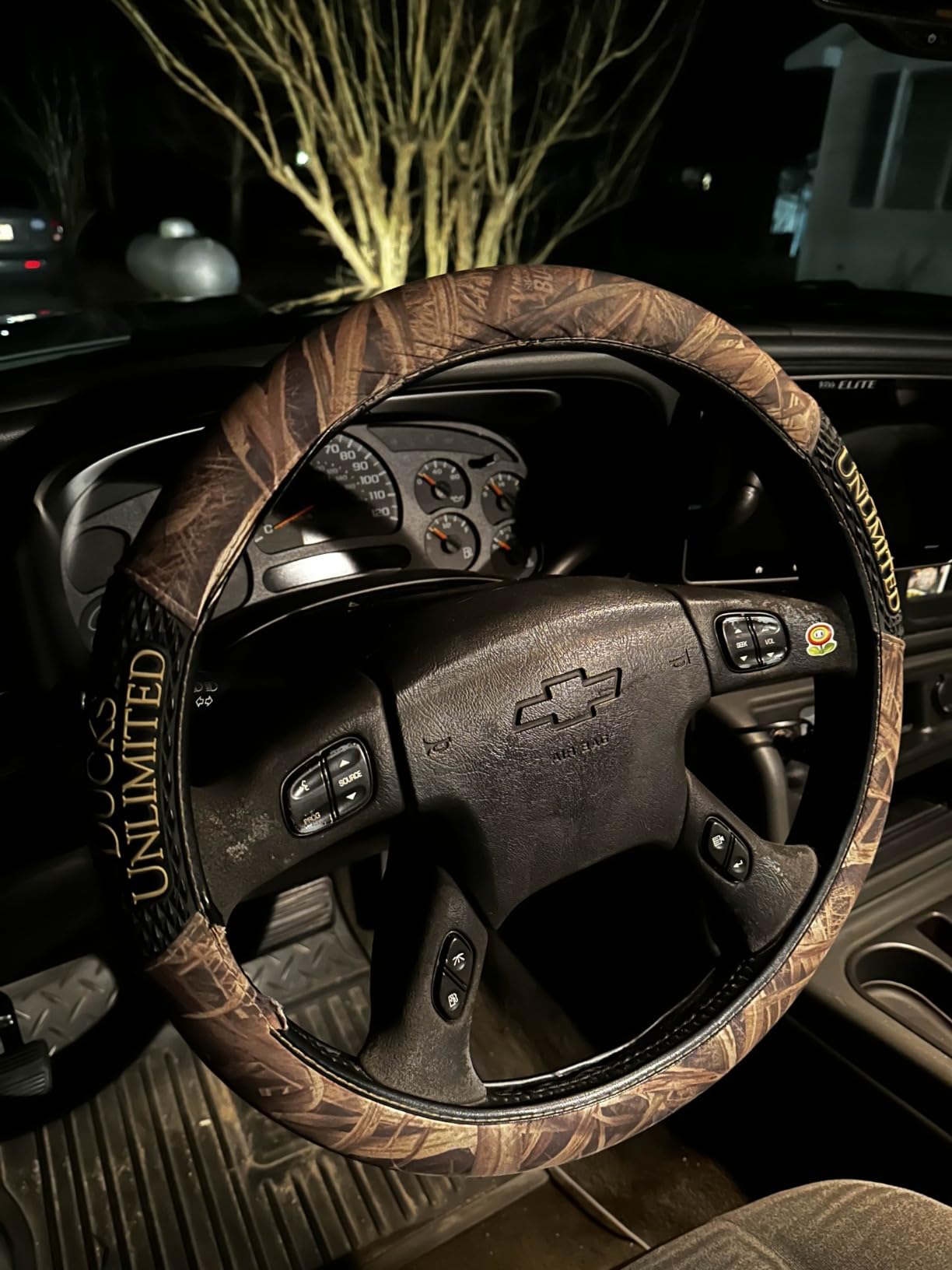 Ducks Unlimited Steering Wheel Covers, Universal Fit, Easy to Install for Car Truck Van SUV, Mossy Oak Shadow Grass Blades (SIOC) customer photo 1