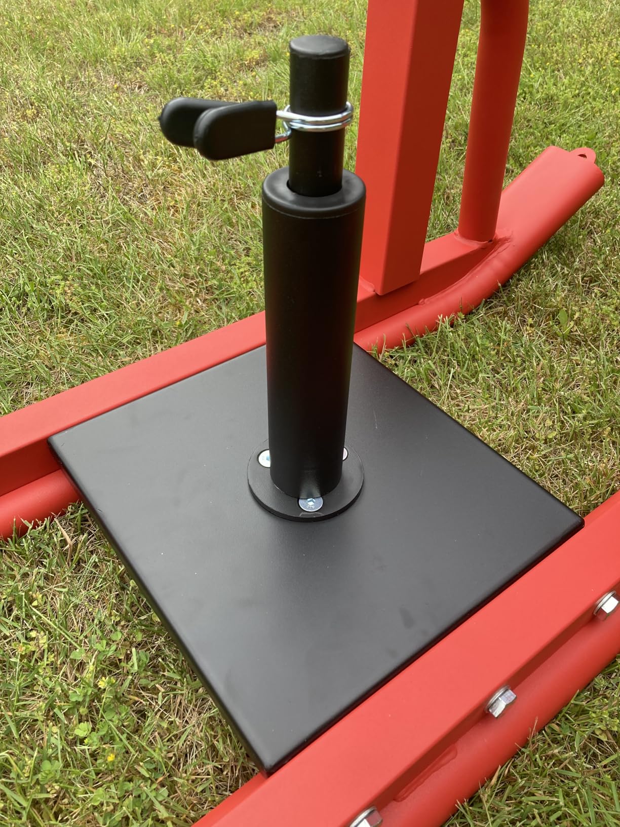 Football Sleds and Chutes, Weight Sled, Workout Fitness Sled for Training- Running Speed, Agility, Soccer, Strength, Adjustable Height Handle, Fits 1