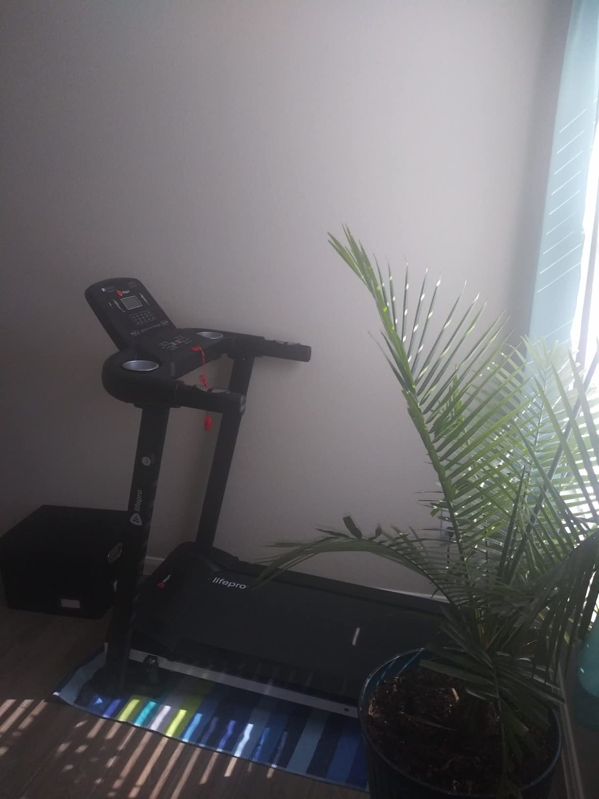 LifePro PacerMini Compact Walking Pad Treadmill with Incline - Under Desk Walking Treadmill for Home Mini Apartment & Office Portable Low Profile Quiet Electric with Remote Control & LED Display customer photo 1