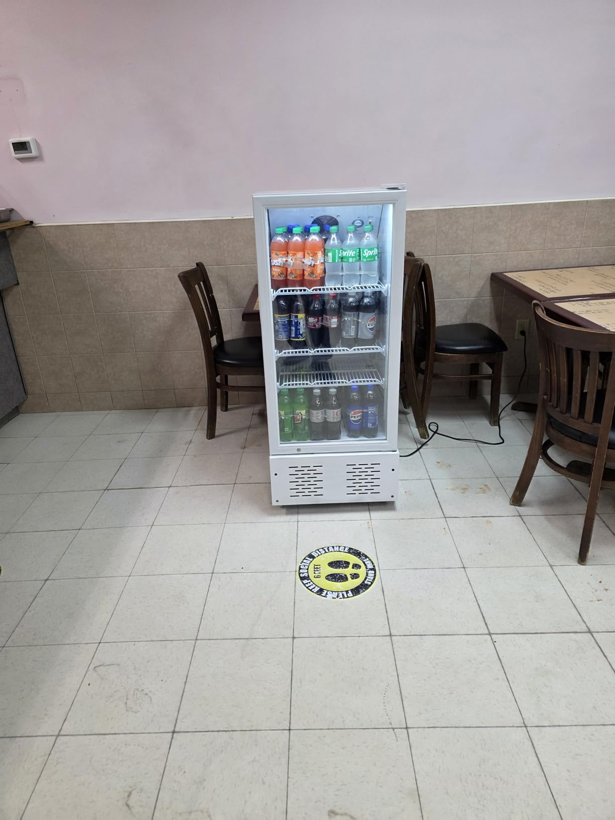 59'' W Commercial Refrigerators with 3 Glass Door, 40 Cu.Ft Beverage Refrigerators Commercial Fridge Upright Cooler with Soft LED Light and 15 Adjustable Shelves for Restaurant Stores customer photo 2