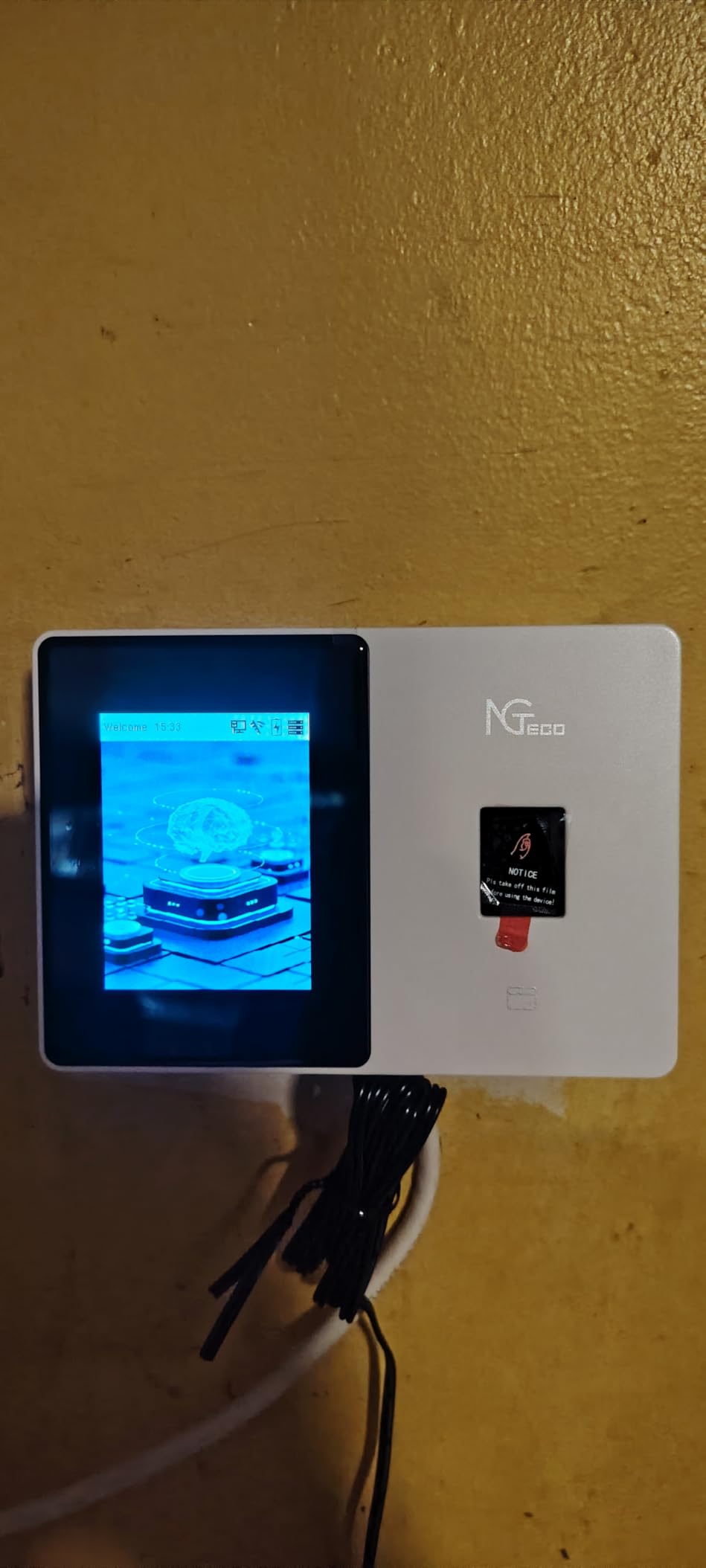 NGTeco Cloud Time Clock for Small Business, Real Remote Access, Auto Report | Employee Time Clock with Fingerprint/RFID Check-in, Customizable Shift, 2.4G/5G WiFi, 2000mAh Battery, 10 Card, 0 Monthly Fee customer photo 1