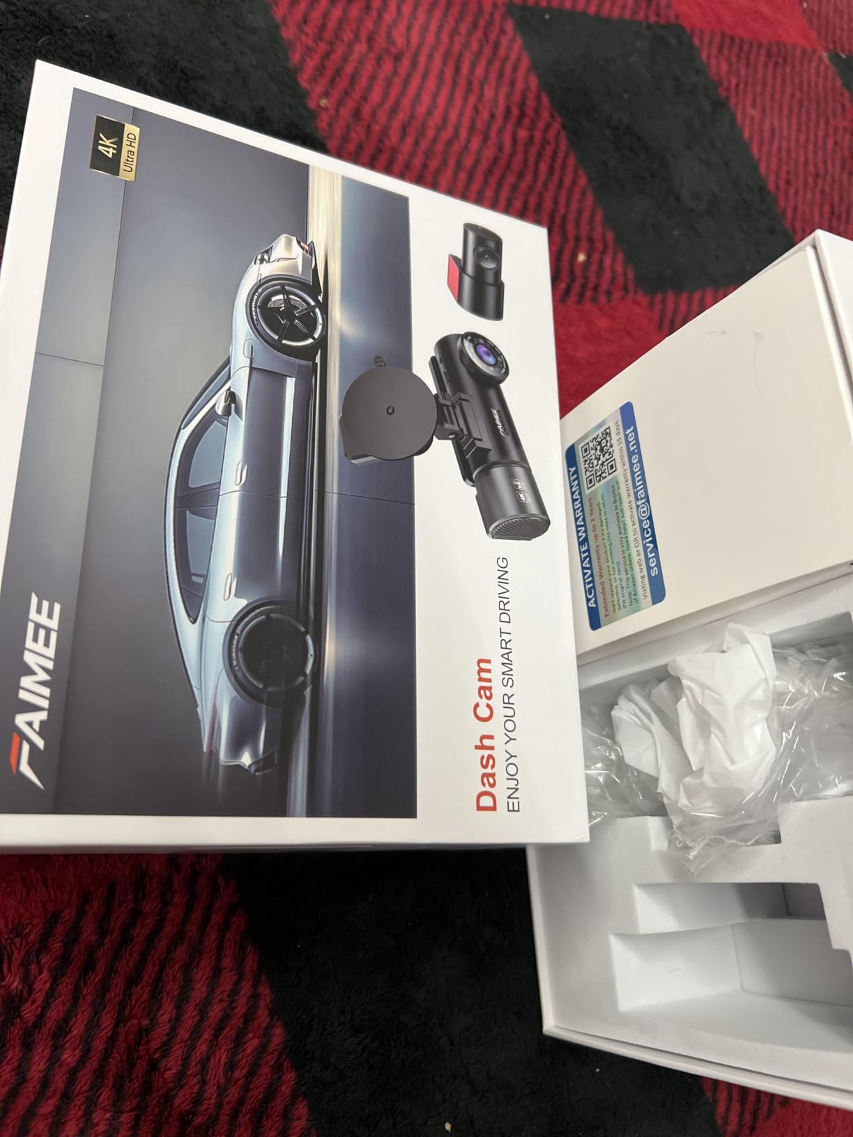 4K Dash Cam Front and Rear, Night Vision, WDR, Free Card Included | 2K Rear Dash Camera for Cars, 170° Wide Angle, 5.8G/2.4G Wi-Fi, Built-in GPS, G-Sensor Emergency Lock, 24H Parking Monitor customer photo 2