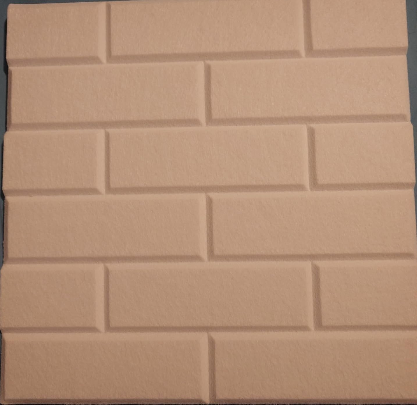 Self-Adhesive Acoustic Panels High Density Sound Proof Foam Panels for Wall | 16 Pack Brick Soundproof Wall Panels, 12