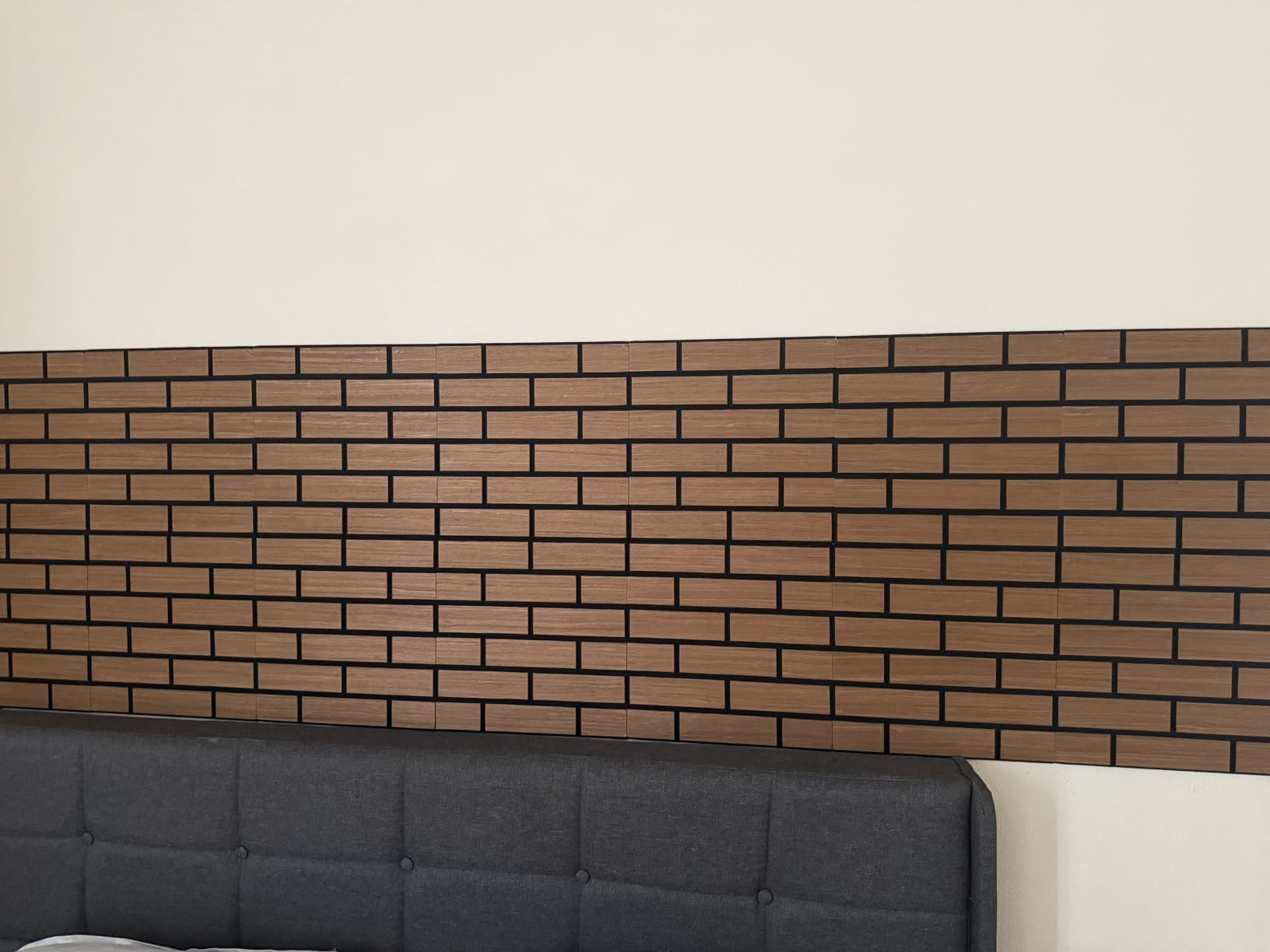 Self-Adhesive Acoustic Panels High Density Sound Proof Foam Panels for Wall | 16 Pack Brick Soundproof Wall Panels, 12