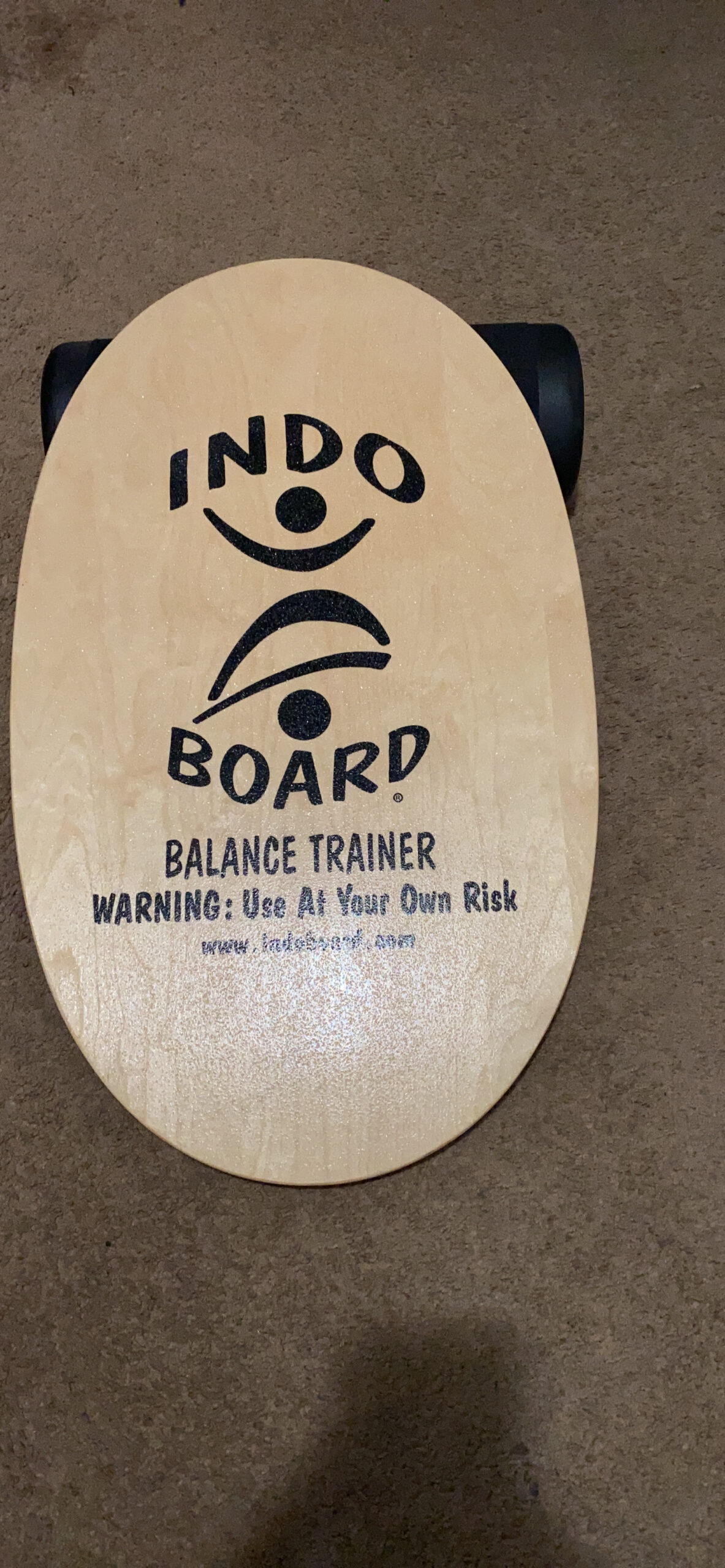 The Original Indo Board - Balance Board Trainer for Core Strength, Stability & Athletic Performance - Surfing, Skateboarding, Snowboarding, Yoga, Physical Therapy & More. Includes Board and Roller. customer photo 2