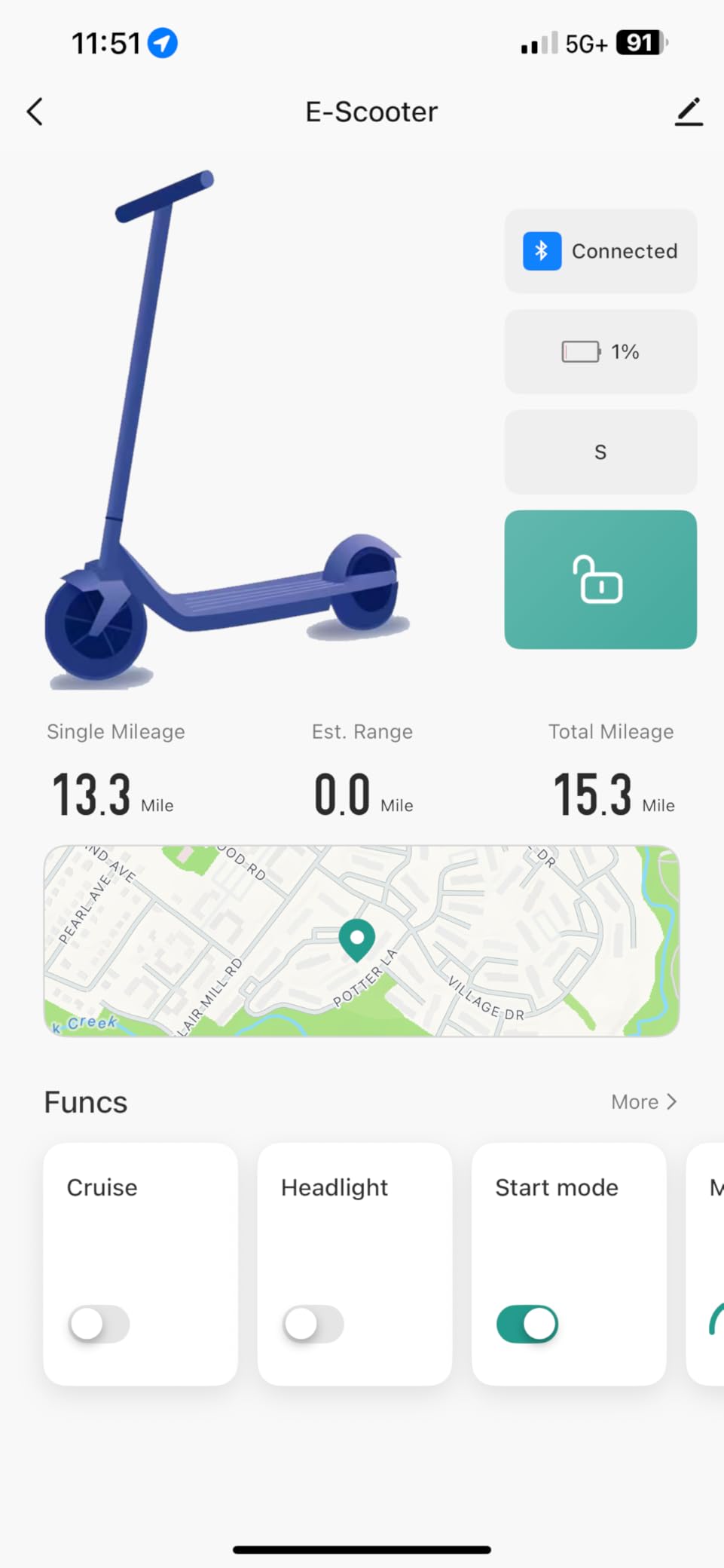 Electric Scooter for Adults & Teens, 350W Motor, 15 Miles Long Range, 19 MPH Max Speed, 8.5