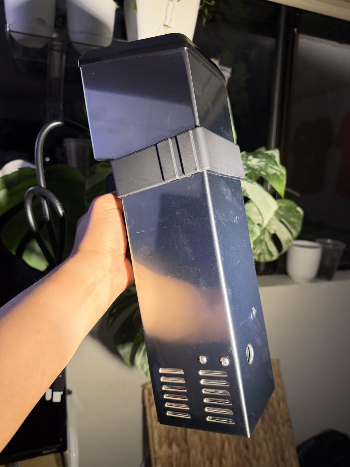 1600W Commercial Sous Vide Cooker, Immersion Circulator with One-Way Air Vent for Efficient Heat Dissipation, 360° Water Circulation, Precise Temp Control for Restaurant Home Use (Dark Silver, 1600W) customer photo 2