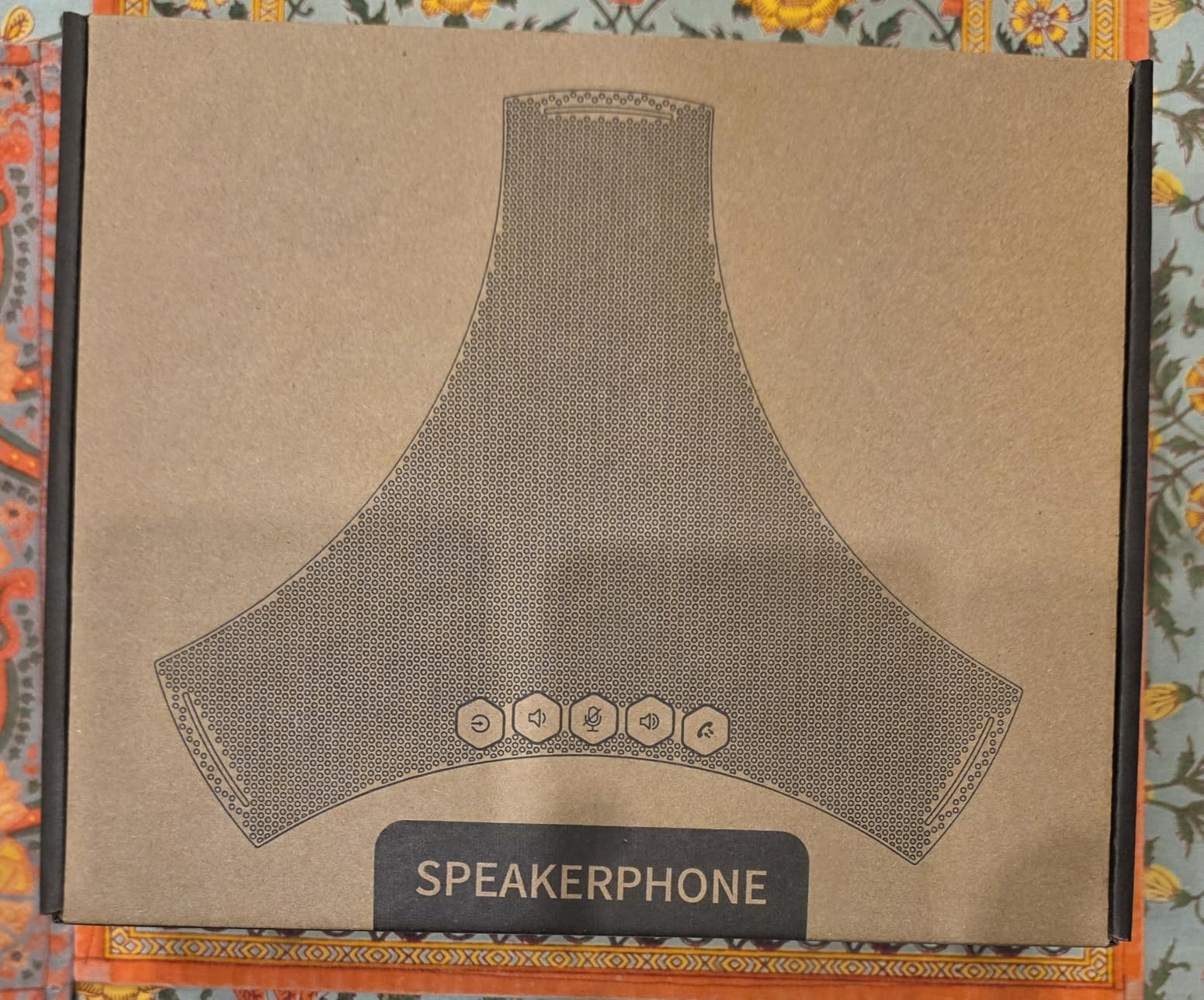 Conference Speaker and Microphone - Bluetooth Speakerphone with Daisy Chain, 360 Omnidirectional Voice Pickup, Echo & Noise Cancellation, Support Wireless Dongle, USB Connection, for Meeting Room customer photo 1