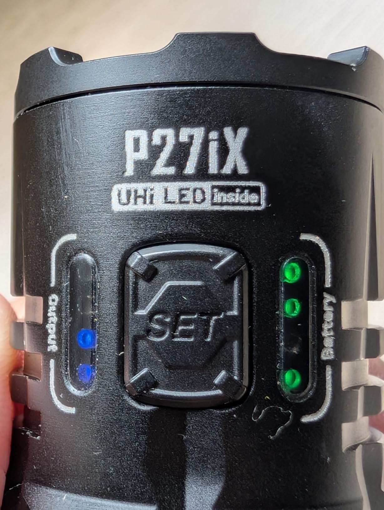 Nitecore P27iX 5000 Lumen Tactical Flashlight, USB-C Rechargeable, Dual Switch Custom Controls, Spot Flood Mixed Beam, High Output EDC Duty Flashlight customer photo 1