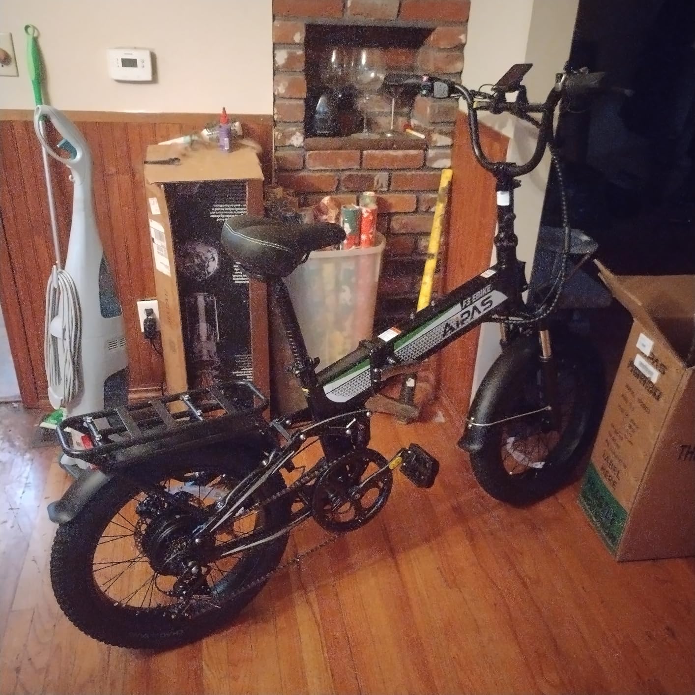 Aipas F3 Max Folding Electric Bike for Adults, Full Suspension 20