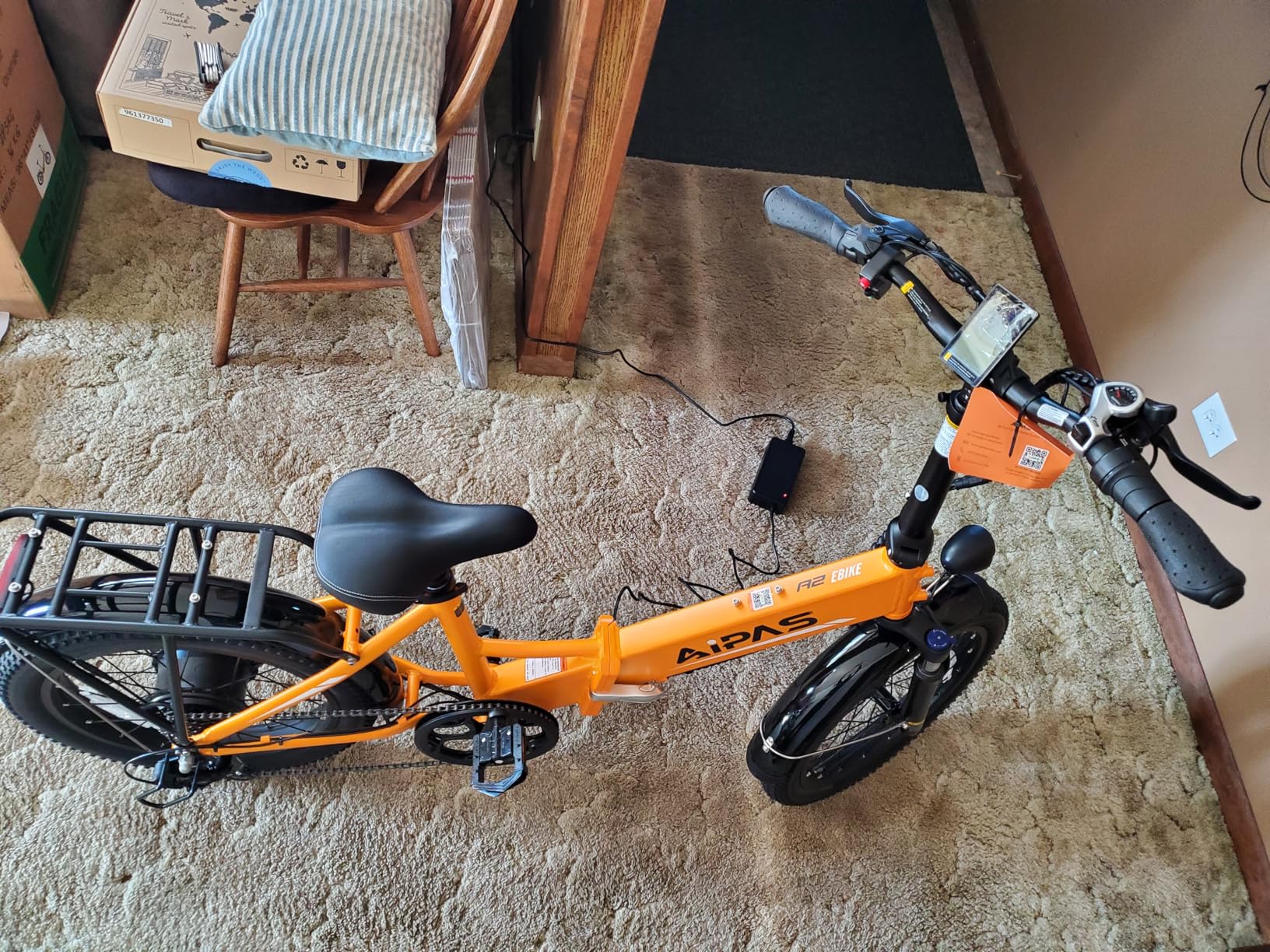 Aipas A2 Folding Electric Bike for Adults, 20