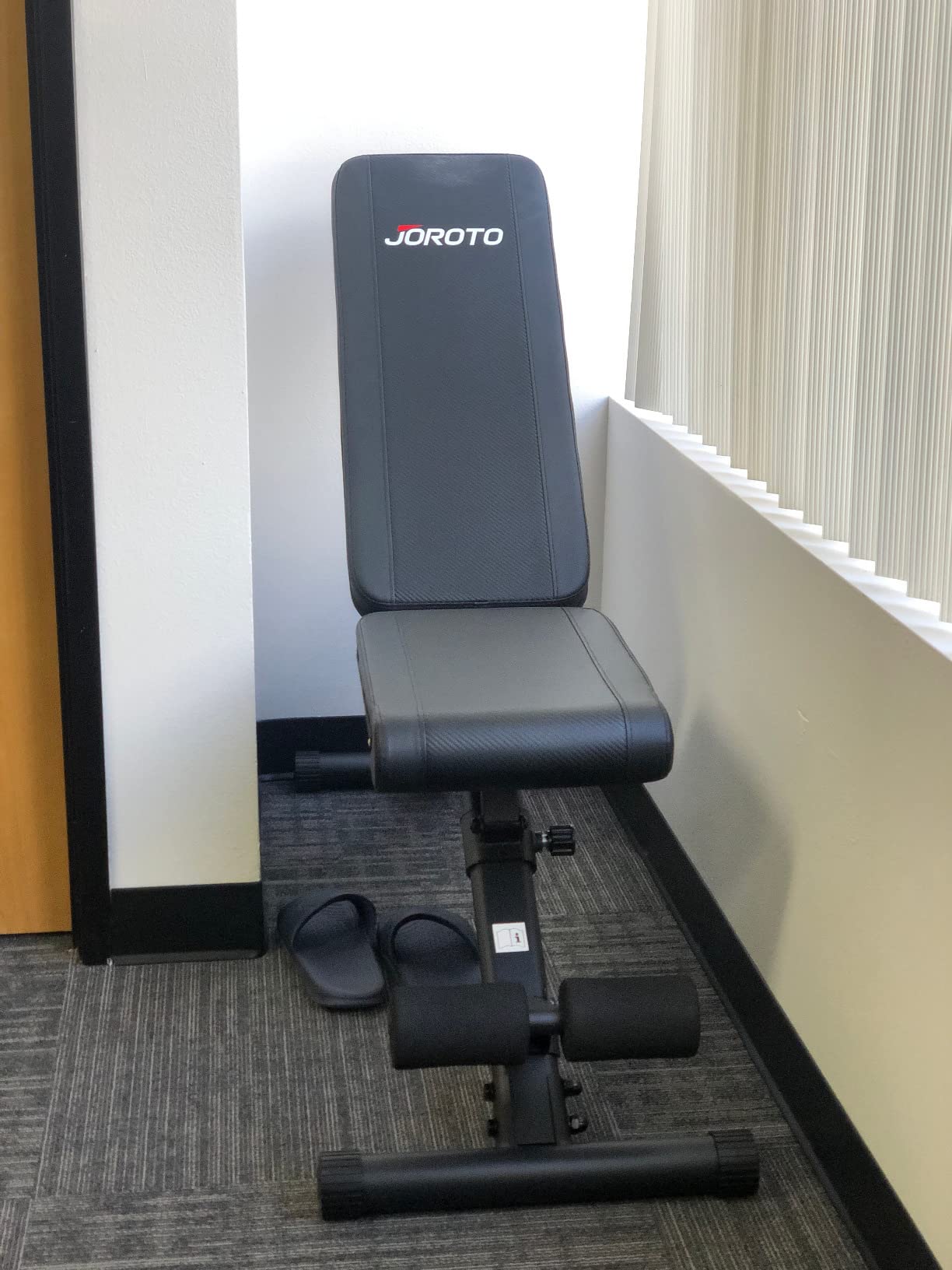 JOROTO Adjustable Weight Bench, Foldable Incline Decline Flat Workout Bench | ASTM-Certified 1300LBS, Hyper Back, Leg Extension and Preacher Curl, All-in-One Roman Chair, Ab Sit-Up Bench for Home Gym customer photo 2