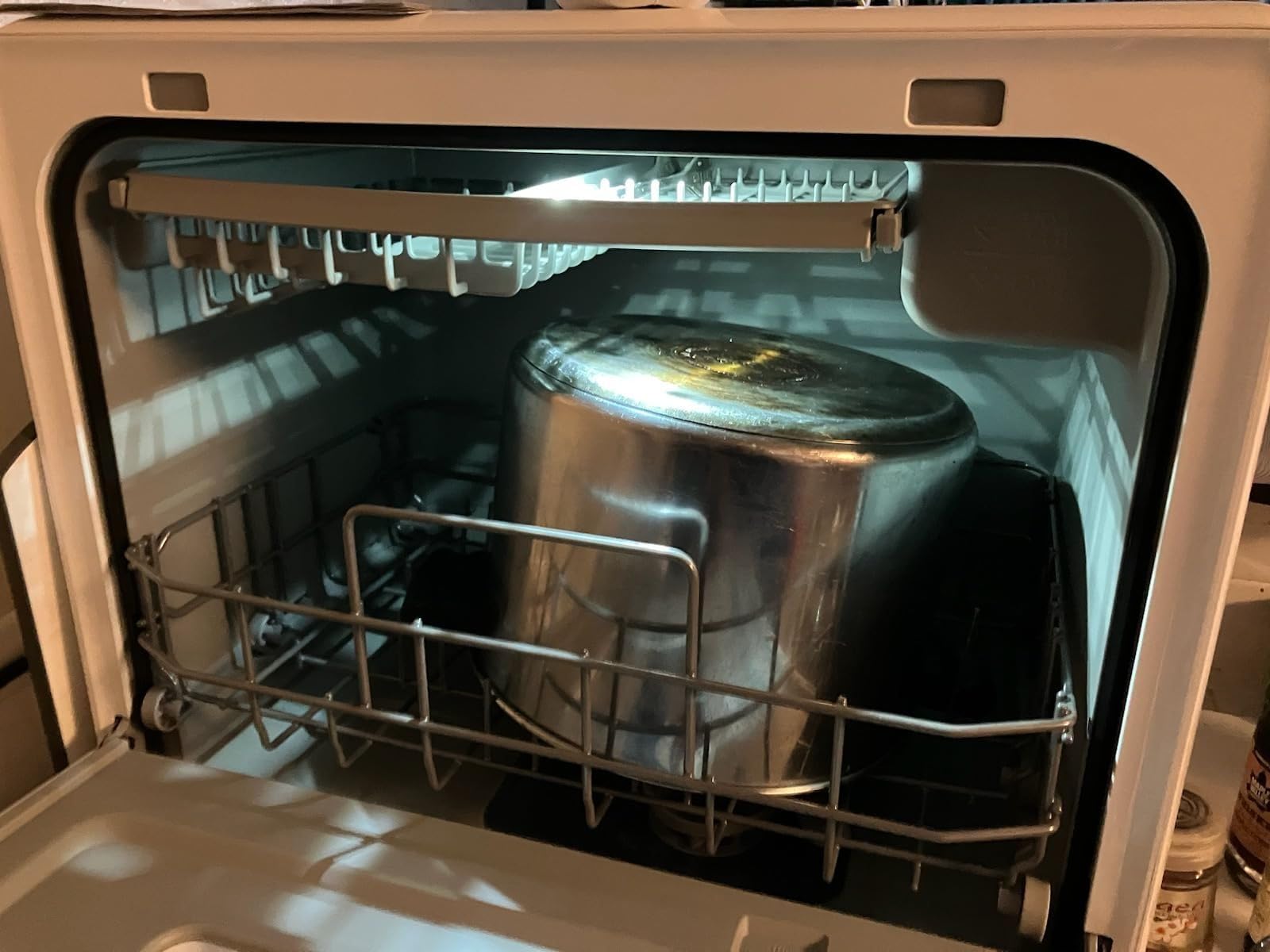 AIRMSEN Large Slim Countertop Dishwasher | Built-in Water Tank | No Hookup Needed, Heated Drying & 72H Air Refresh, 12H Delay Start, Built-in Water Softener, 3 Spray Arms & 2-Level Rack customer photo 2