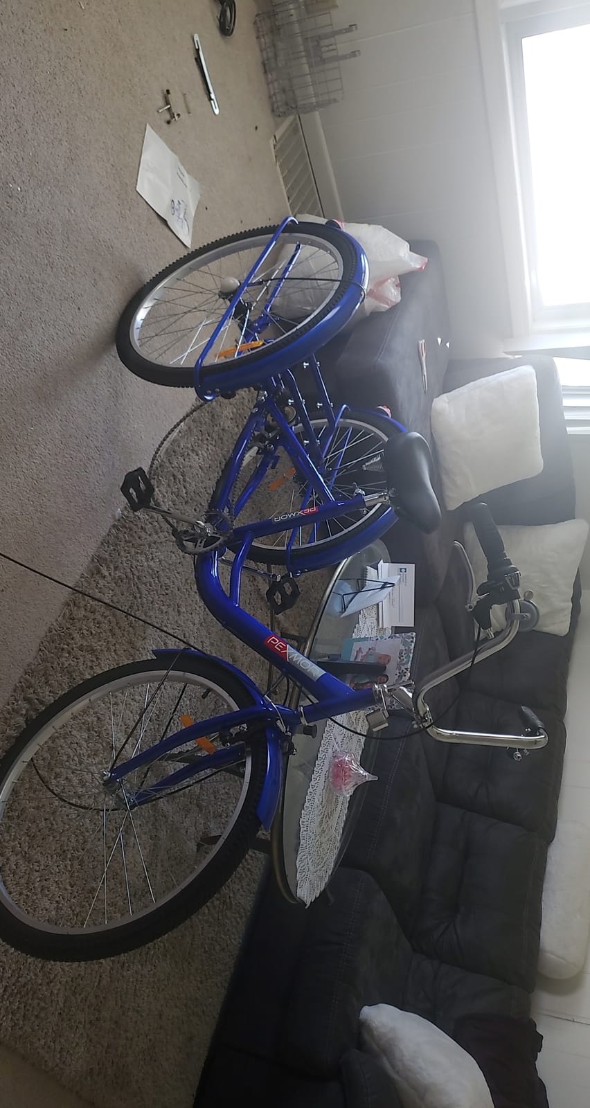 PEXMOR Adult Tricycle, 24/26 Inch 7 Speed 3 Wheel Bikes for Adults, Folding Front & Rear Basket customer photo 1