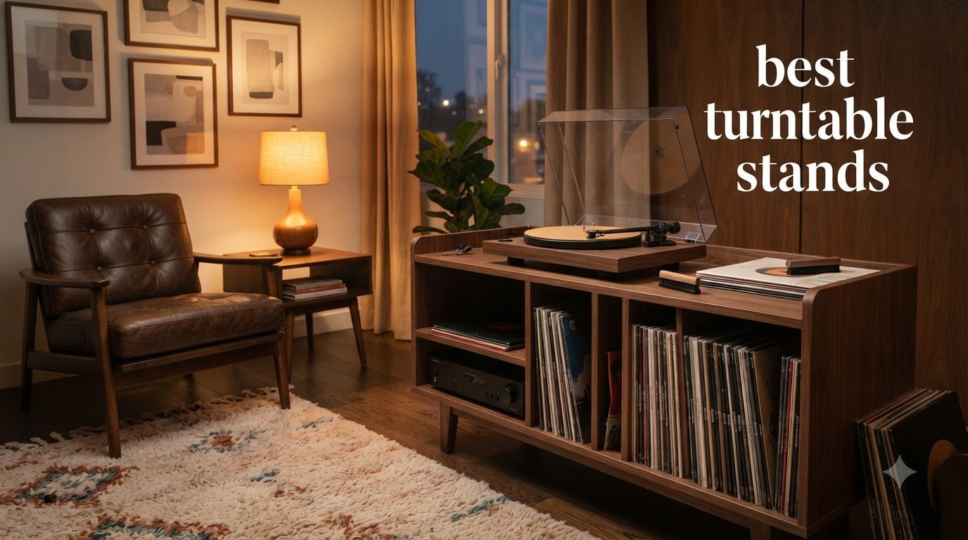 best turntable stands
