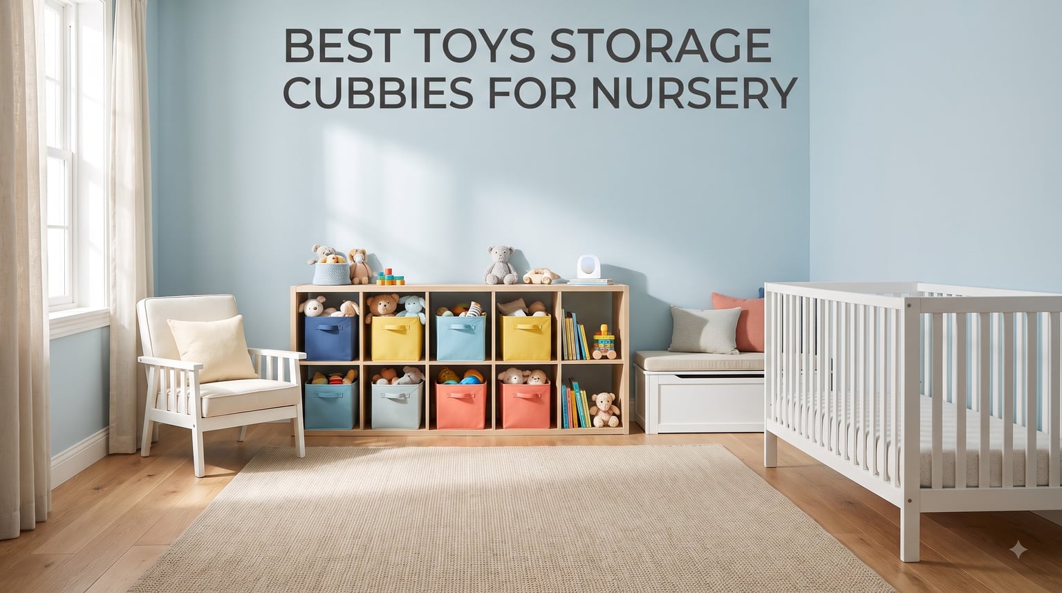 best toys storage cubbies for nursery