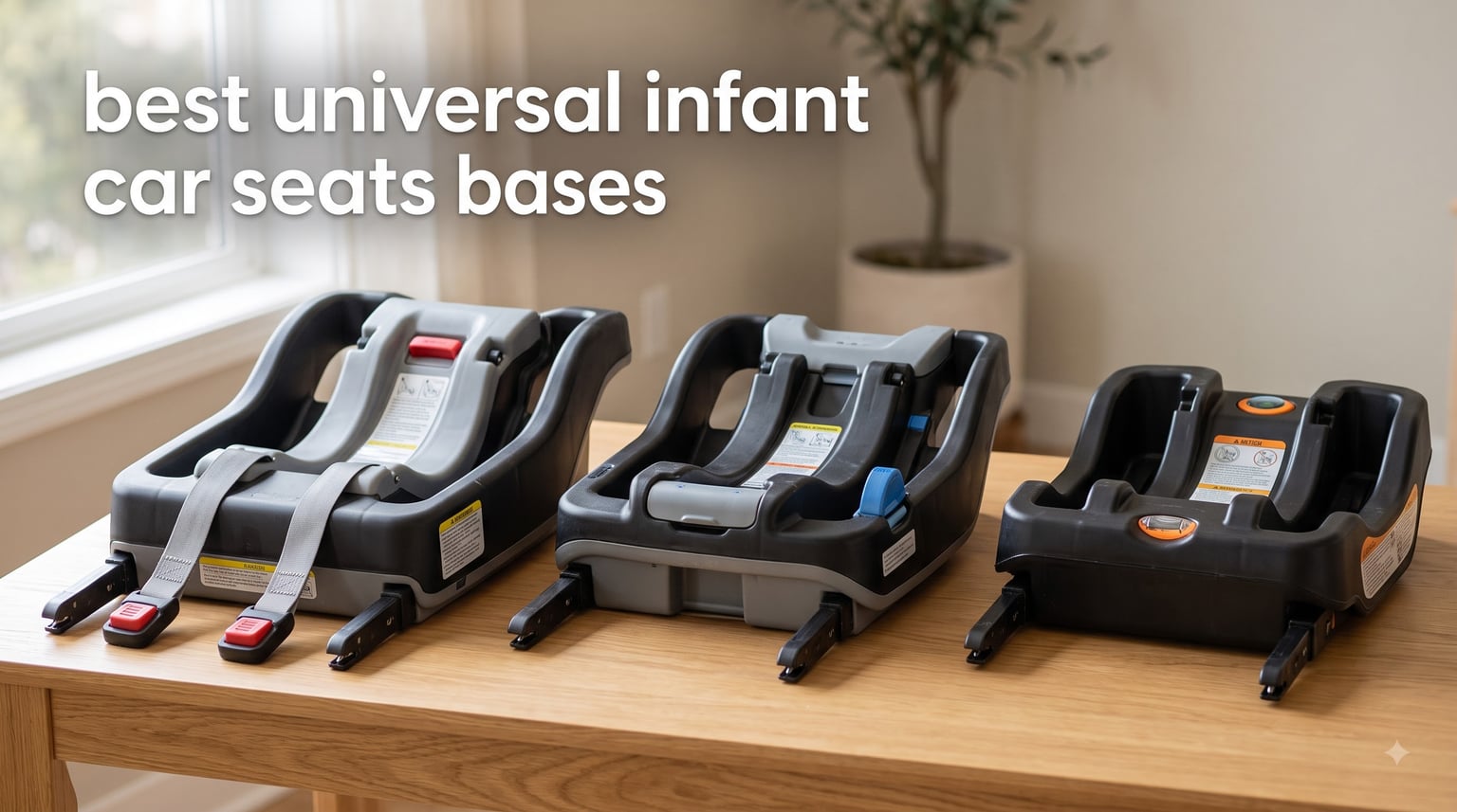 best universal infant car seats bases