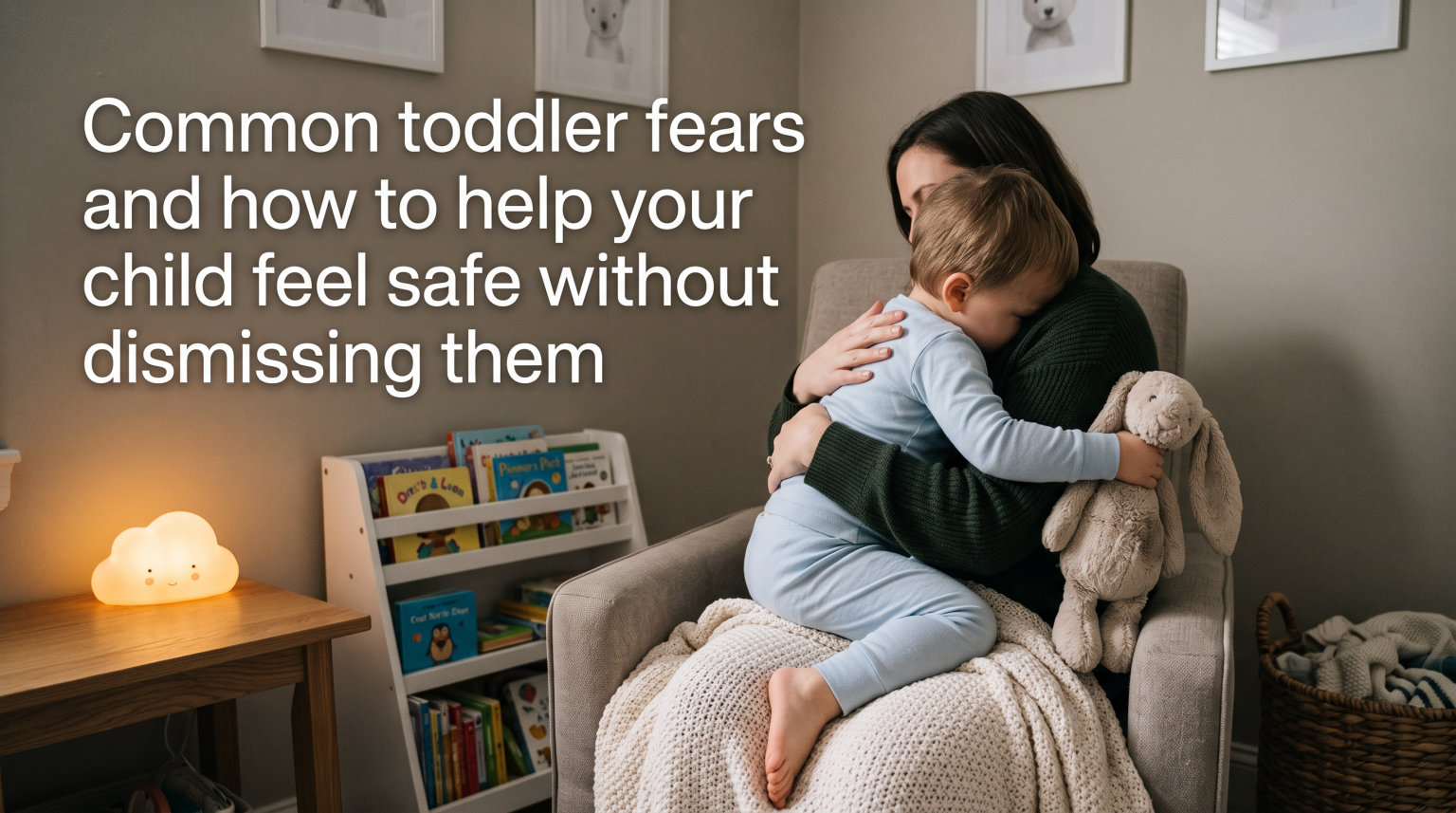 Common toddler fears and how to help your child feel safe without dismissing them