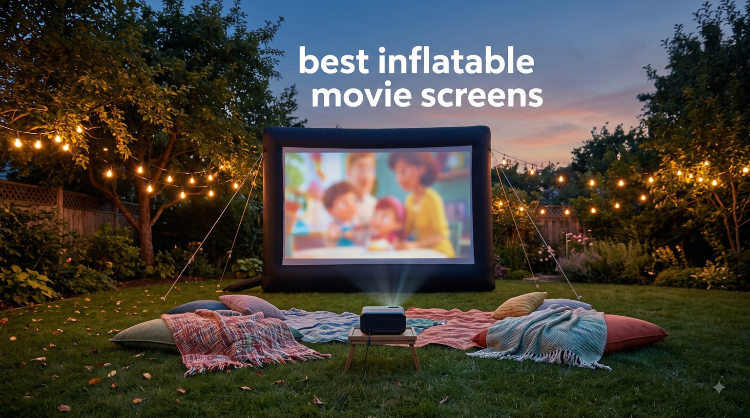 best inflatable movie screens