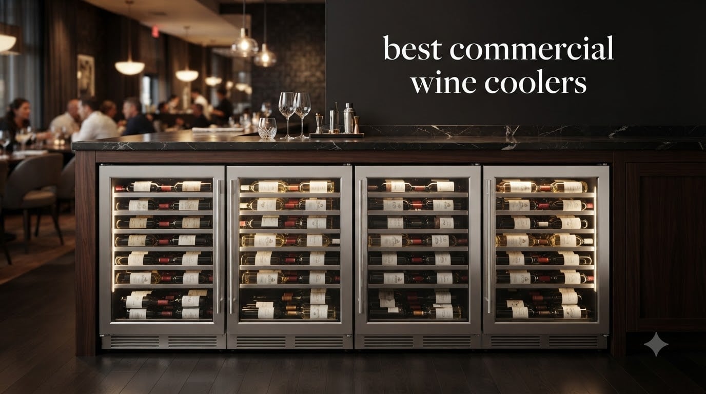 best commercial wine coolers