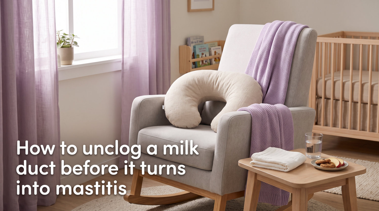 How to unclog a milk duct before it turns into mastitis