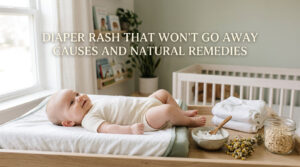 Diaper rash that won't go away causes and natural remedies