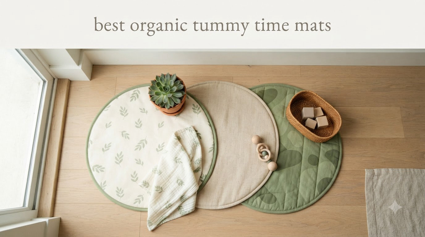best organic tummy time mats