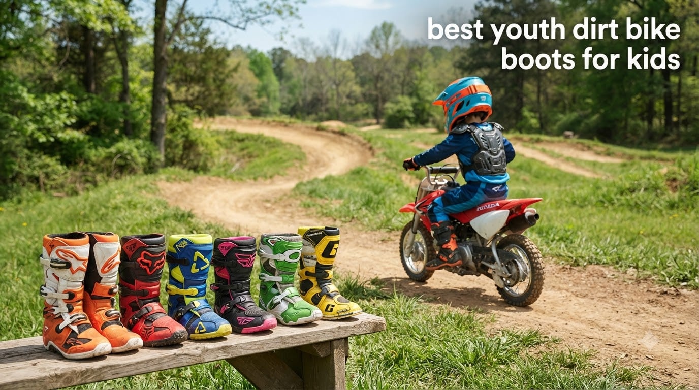 best youth dirt bike boots for kids