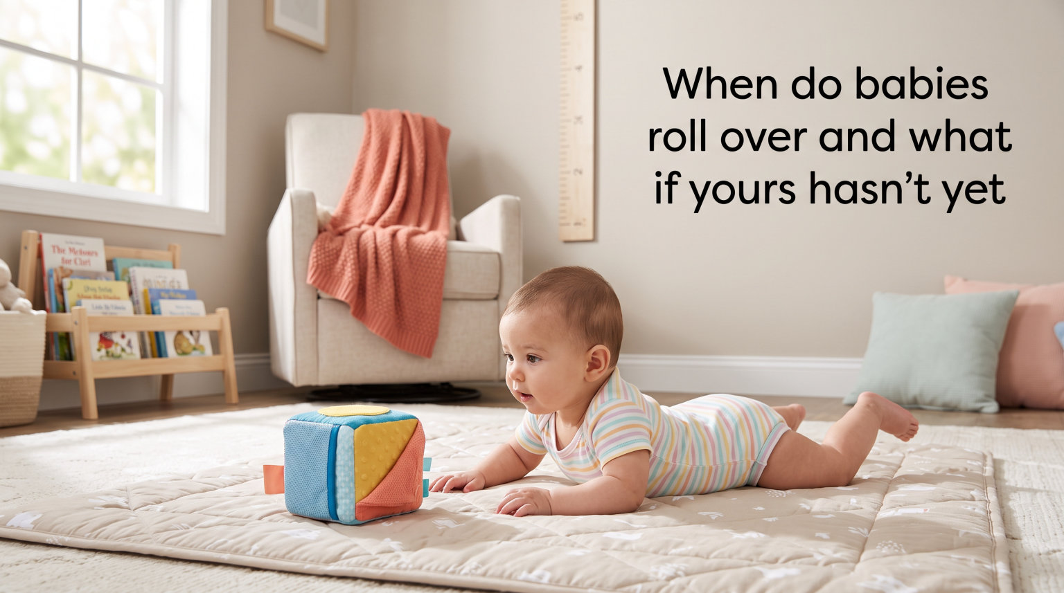 When do babies roll over and what if yours hasn't yet