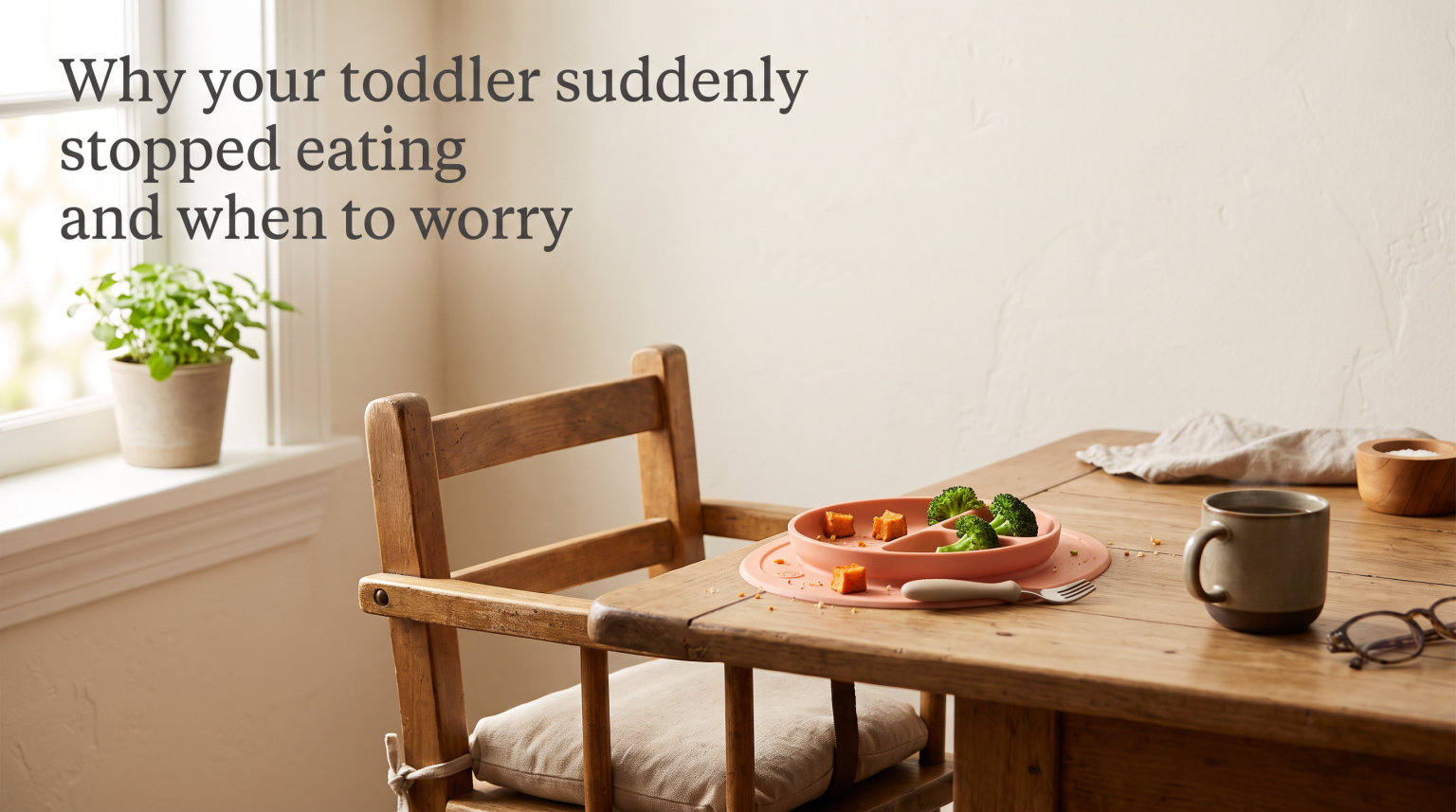 Why your toddler suddenly stopped eating and when to worry