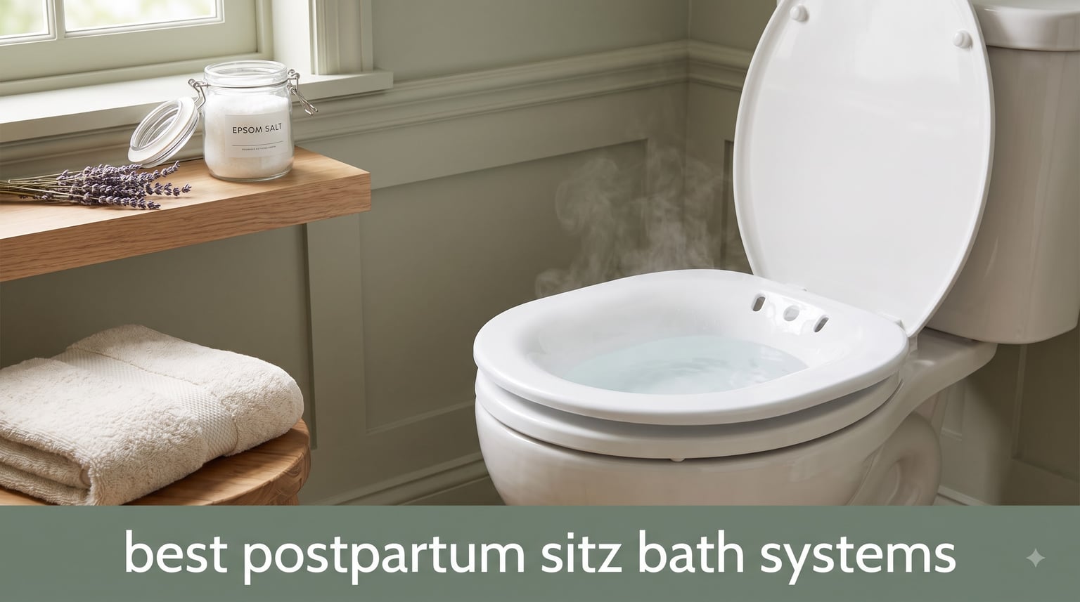 best postpartum sitz bath systems