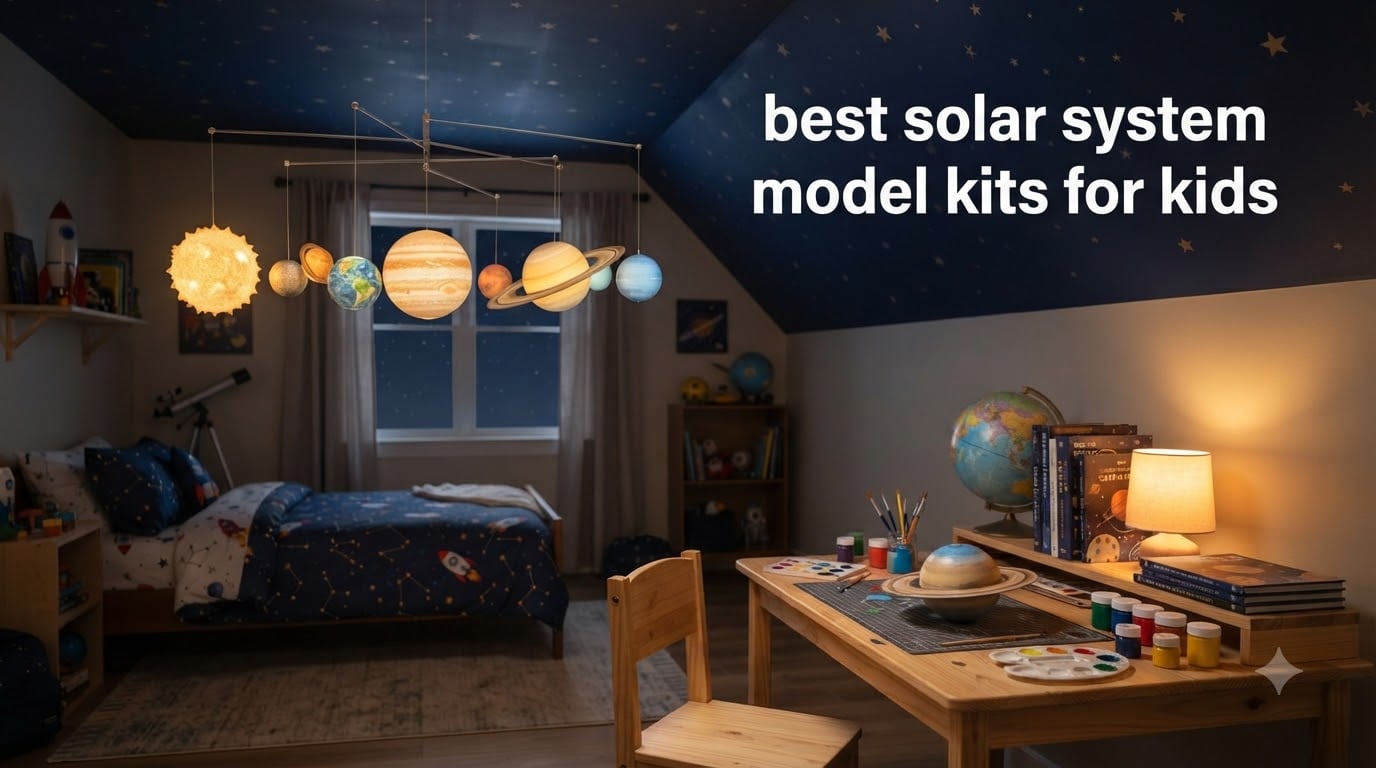 best solar system model kits for kids