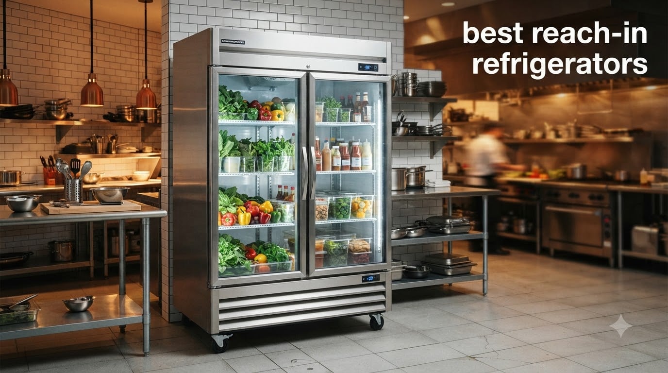 best reach-in refrigerators